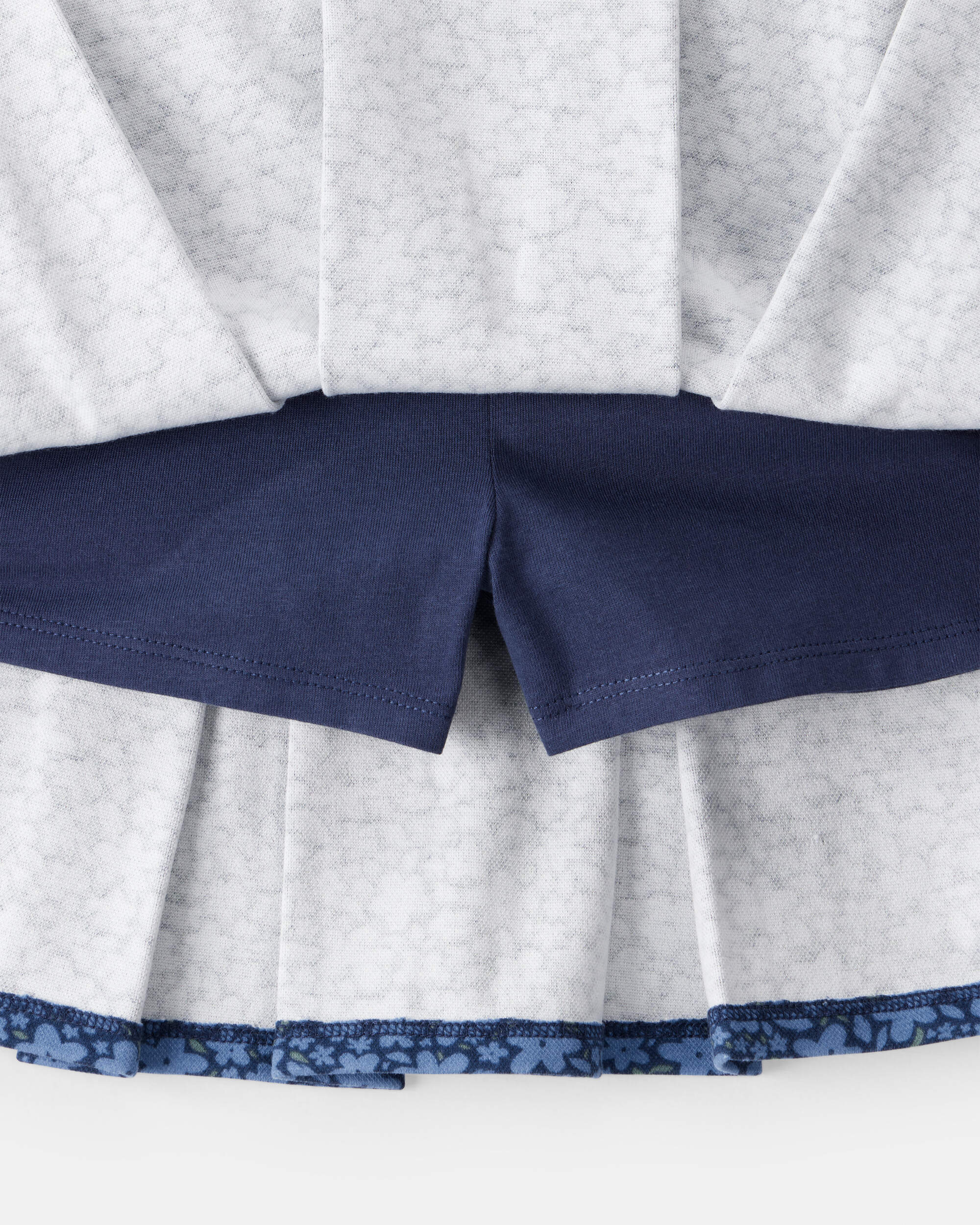 Kid Floral Pull-On Skort