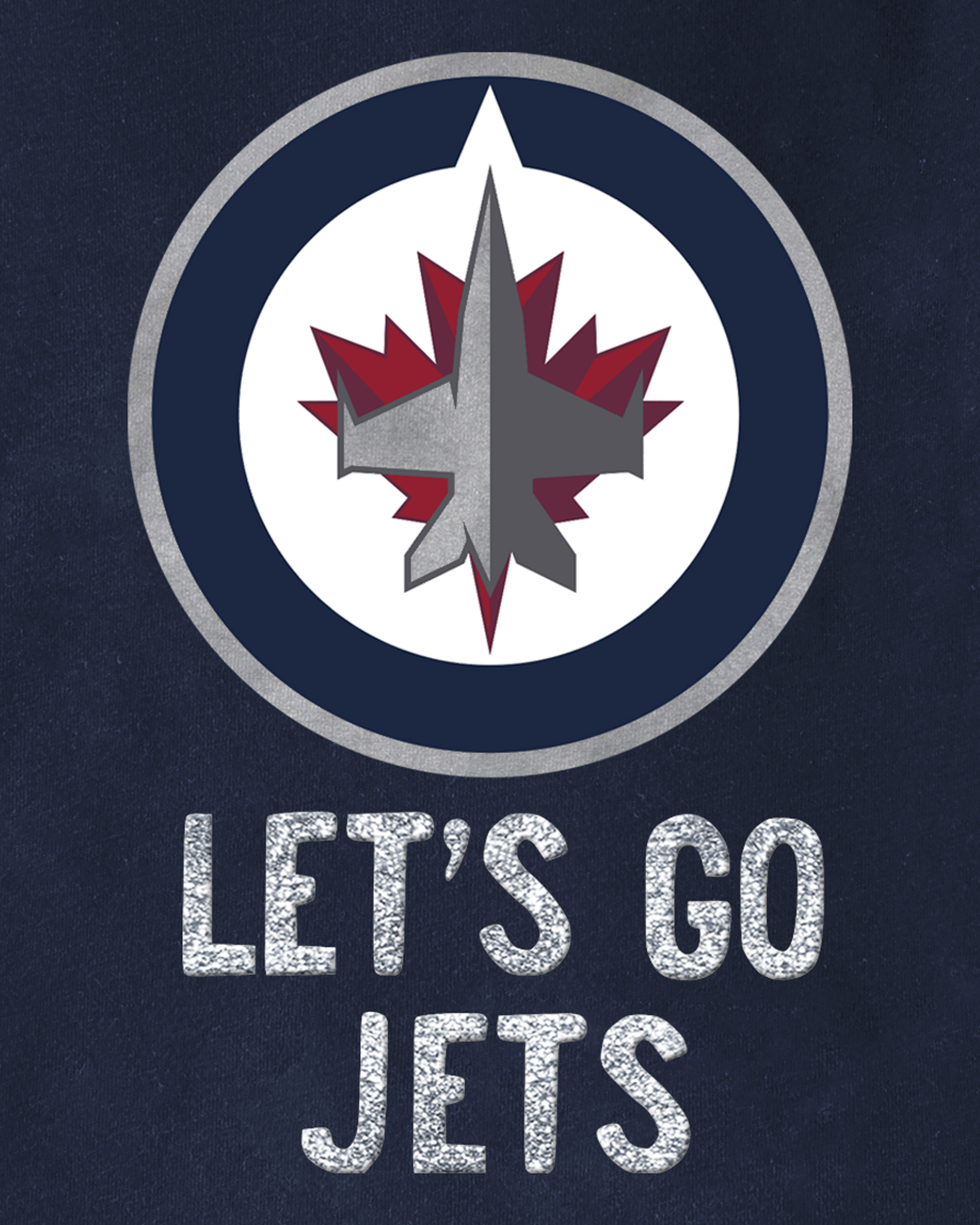 Toddler Navy Nhl Winnipeg Jets Tee Carters Com