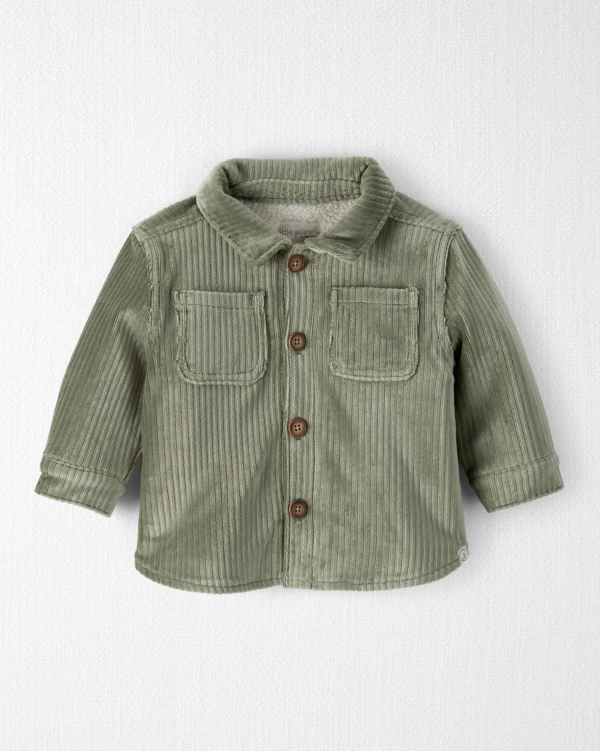 Baby Boy Recycled Velour Jacket