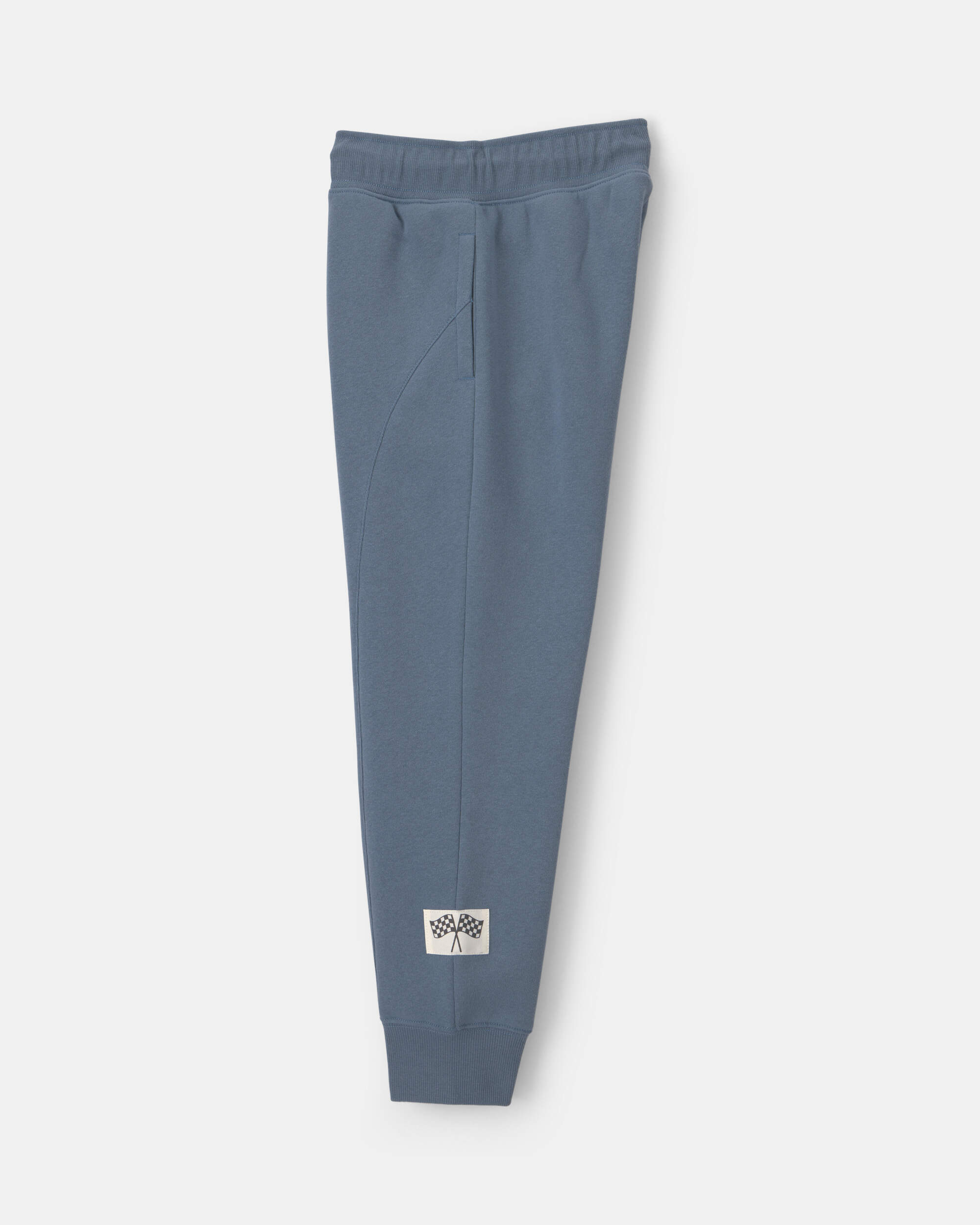 Boys Race Car Fleece Pants - Blue