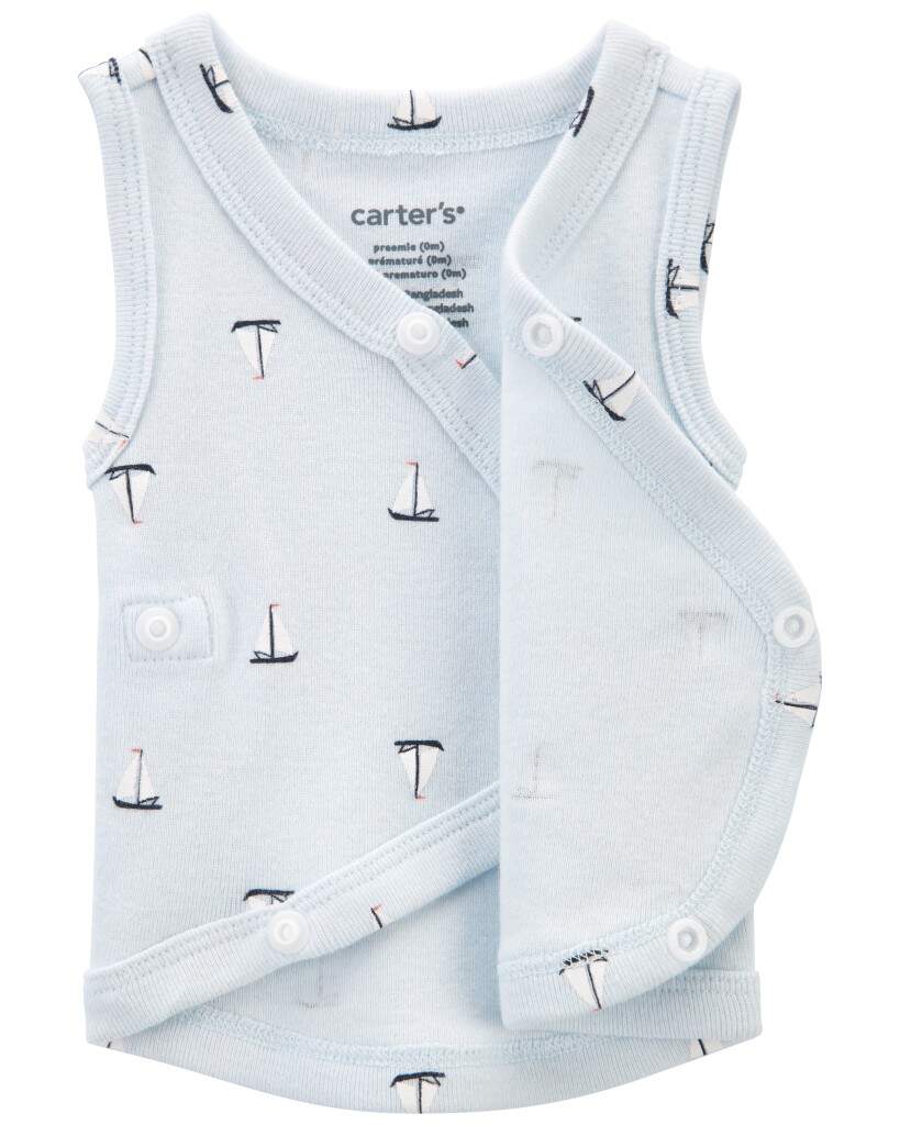 Baby Boy Preemie Sailboat Tank