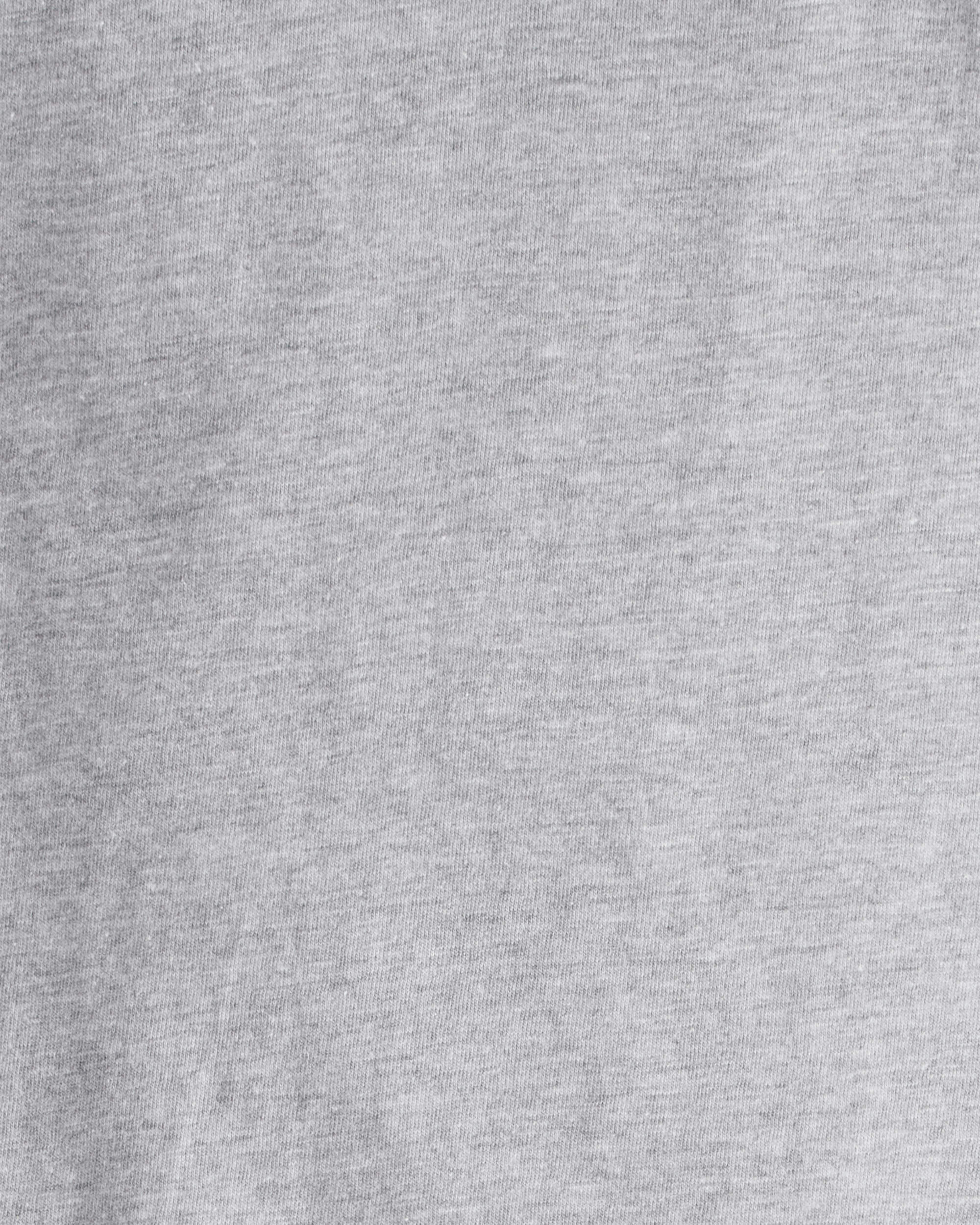Toddler Boy Long-Sleeve Raglan Tee - Grey