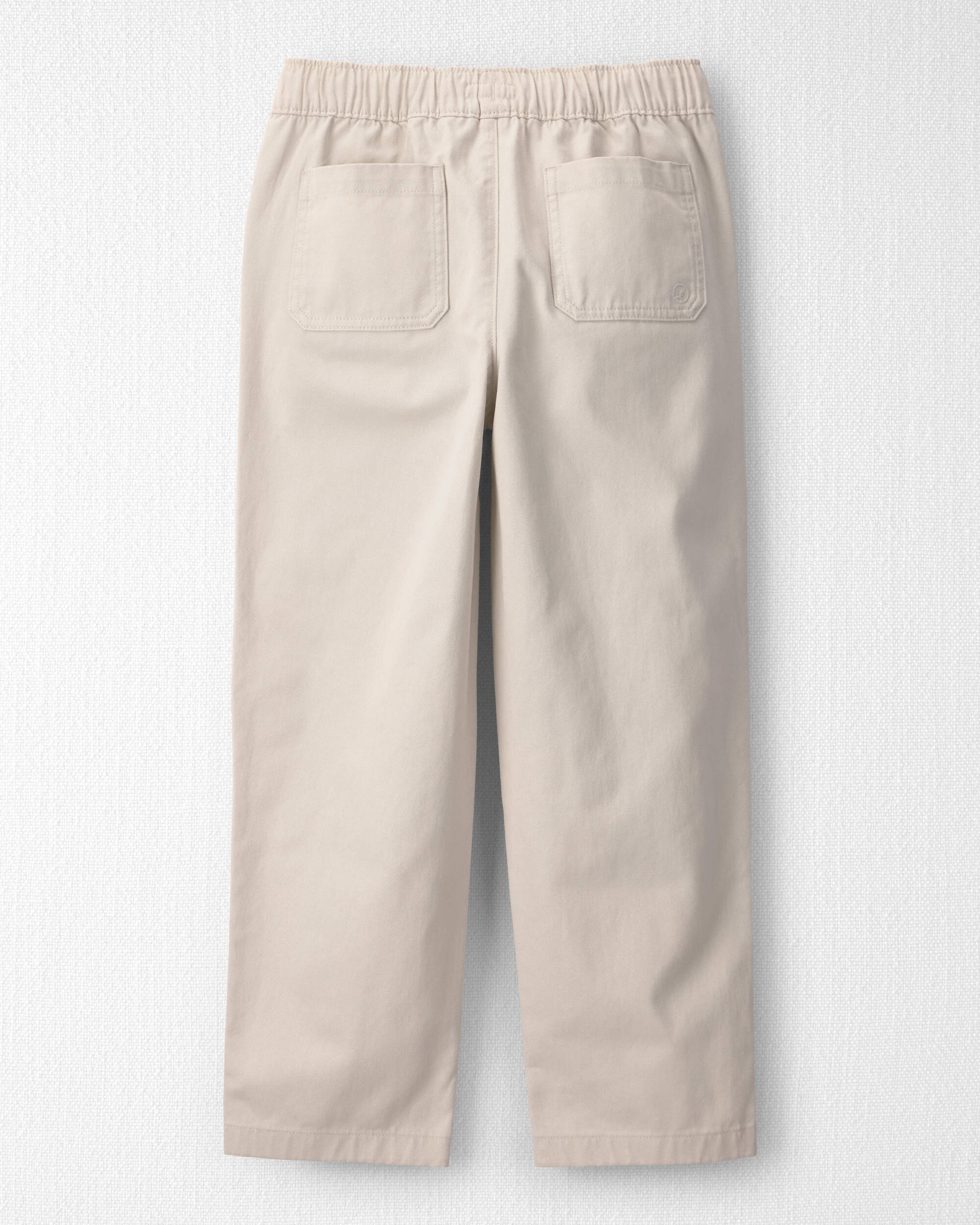 Kids Organic Cotton Baggy Twill Pants