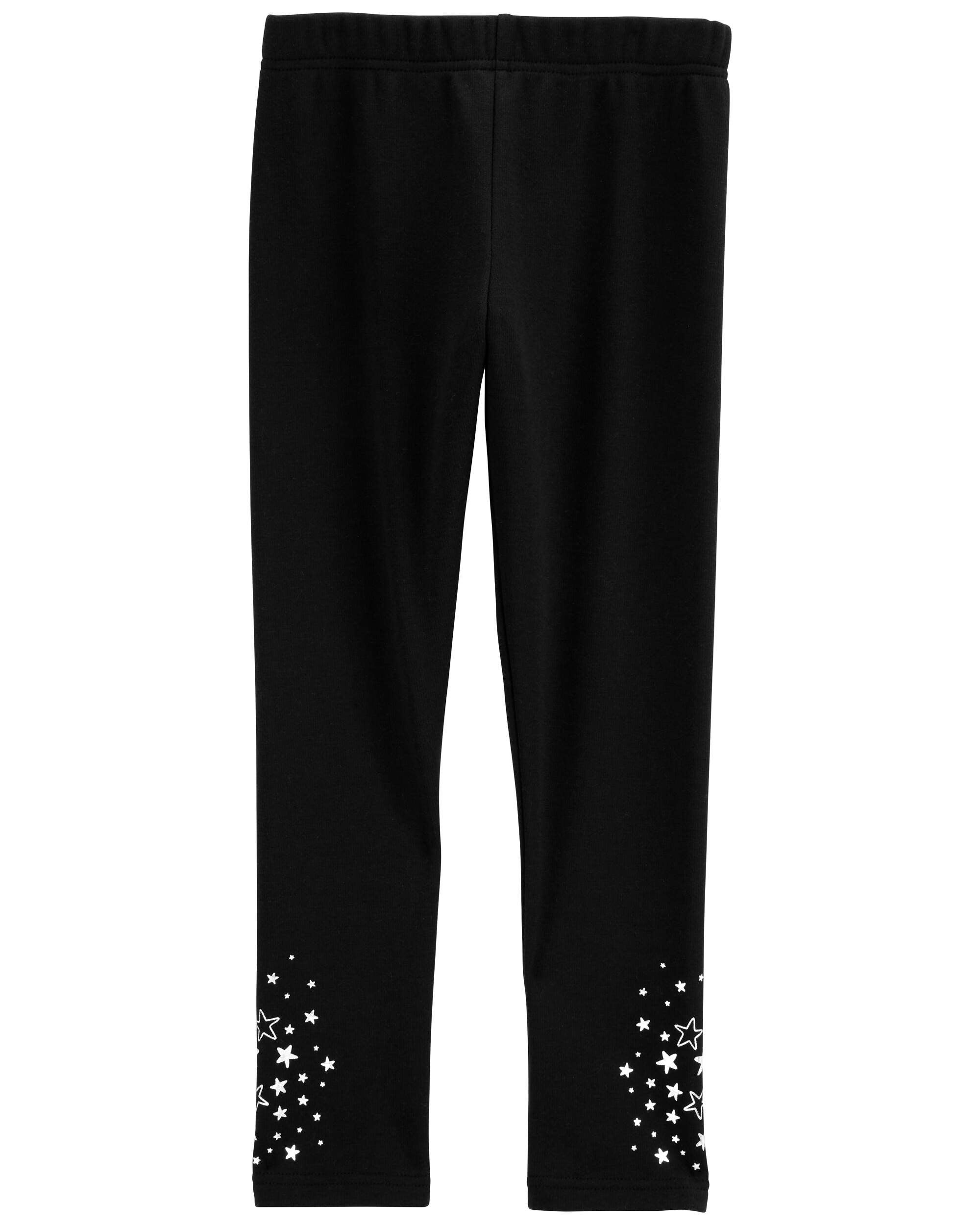 Girls cozy fleece leggings online