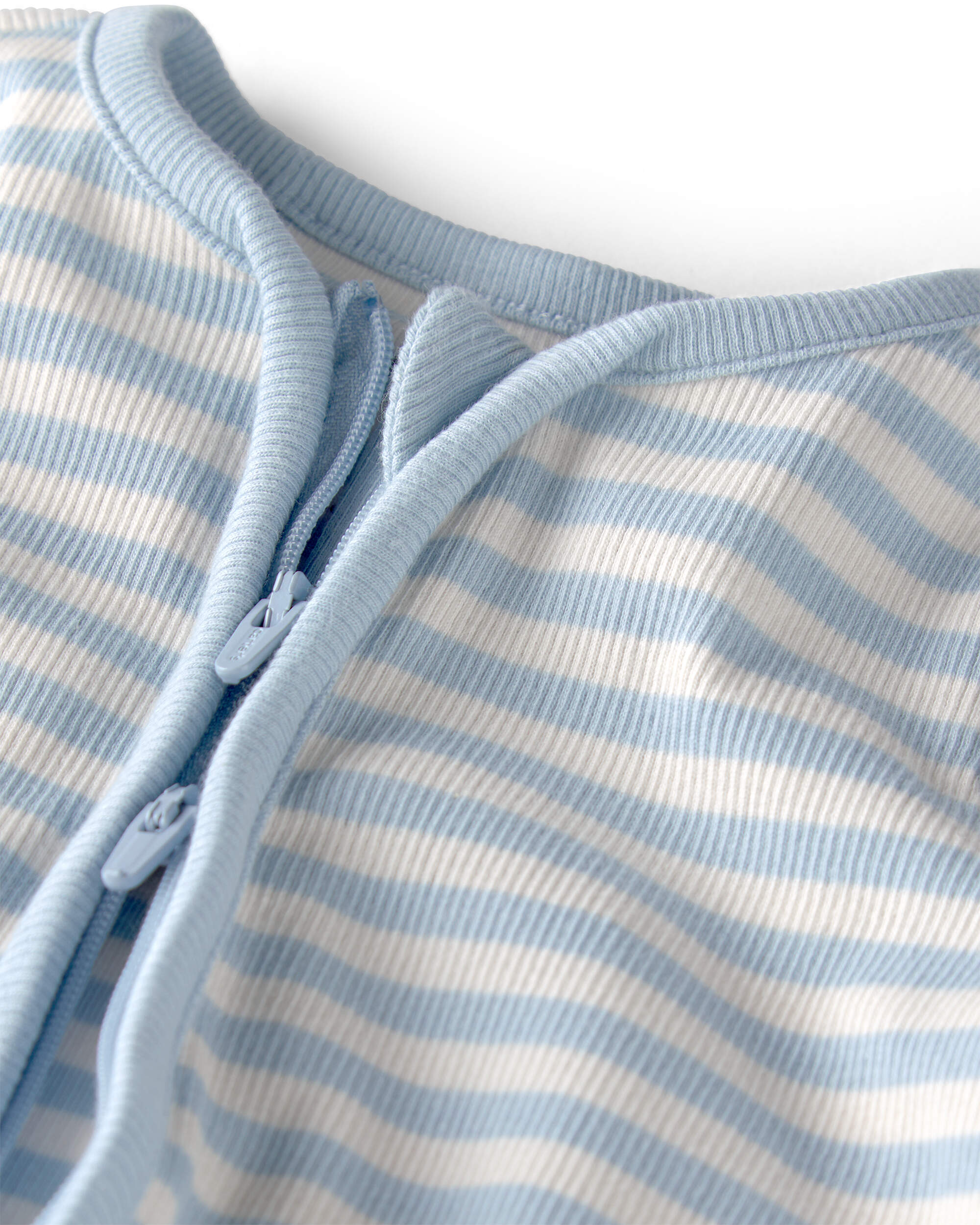 Baby Organic Cotton Sleep & Play Pyjama Stripes
