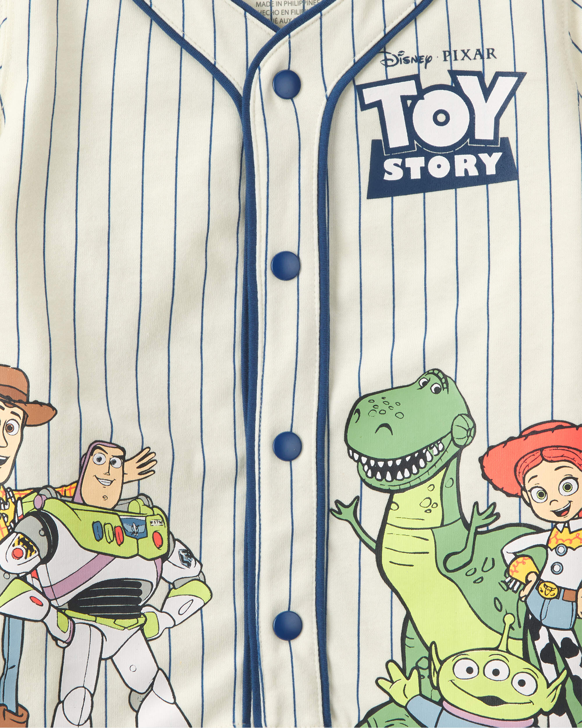 Toddler Boy Pixar© Toy Story Striped Short-Sleeve Jersey