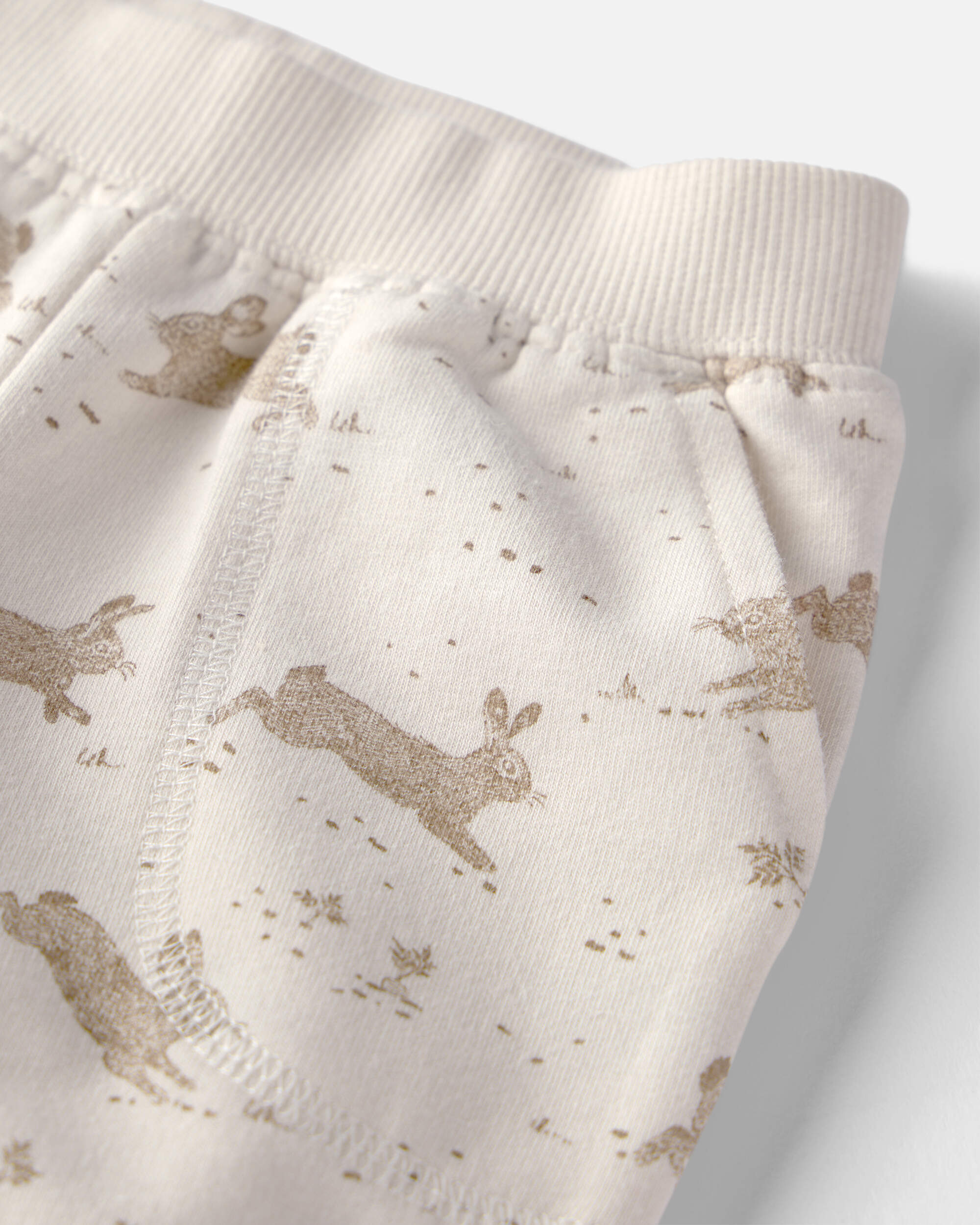 Baby 2-Piece Organic Cotton Set Bunny Print
