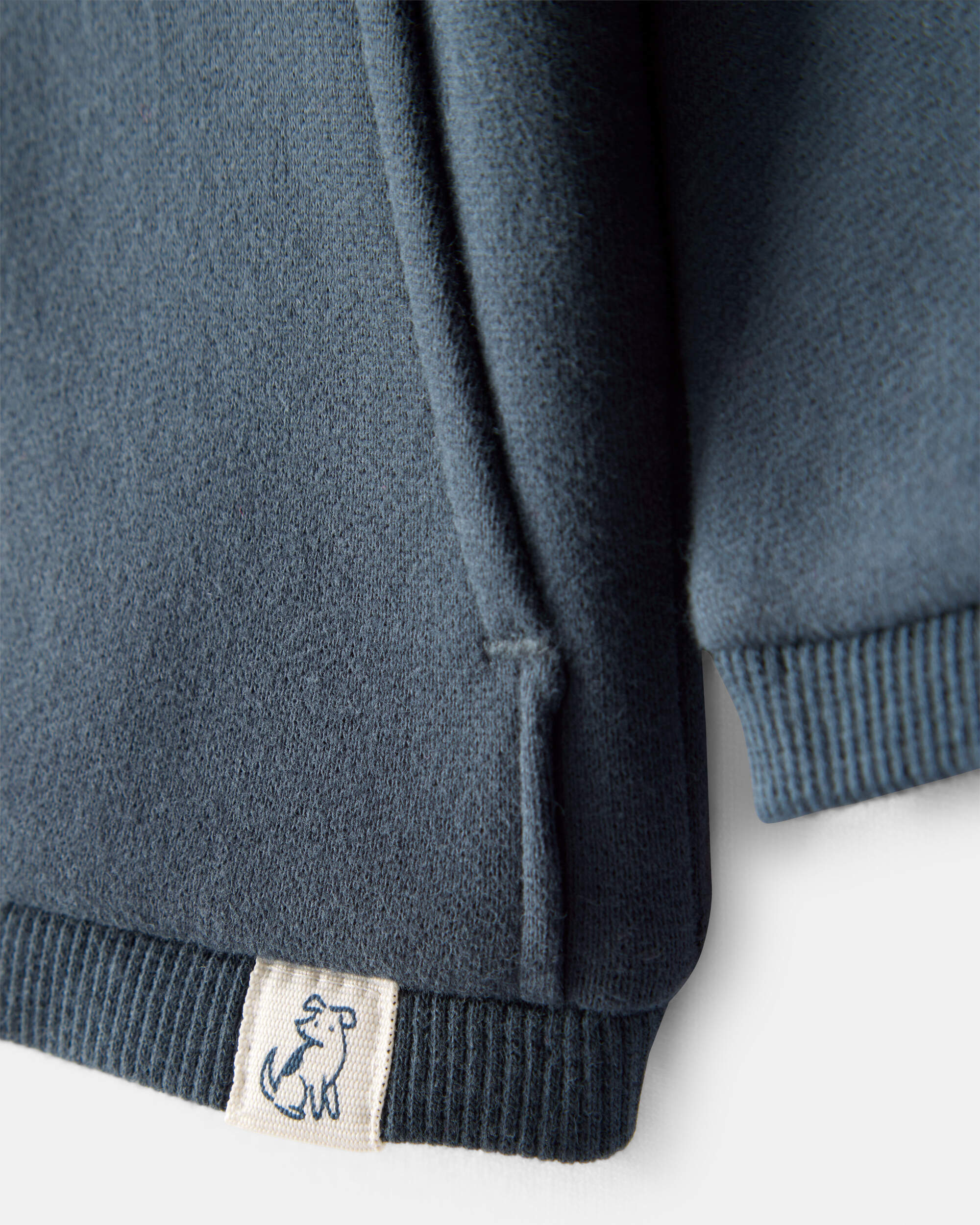 Baby Boy Long-Sleeve Zip-Up Jacket - Navy Blue