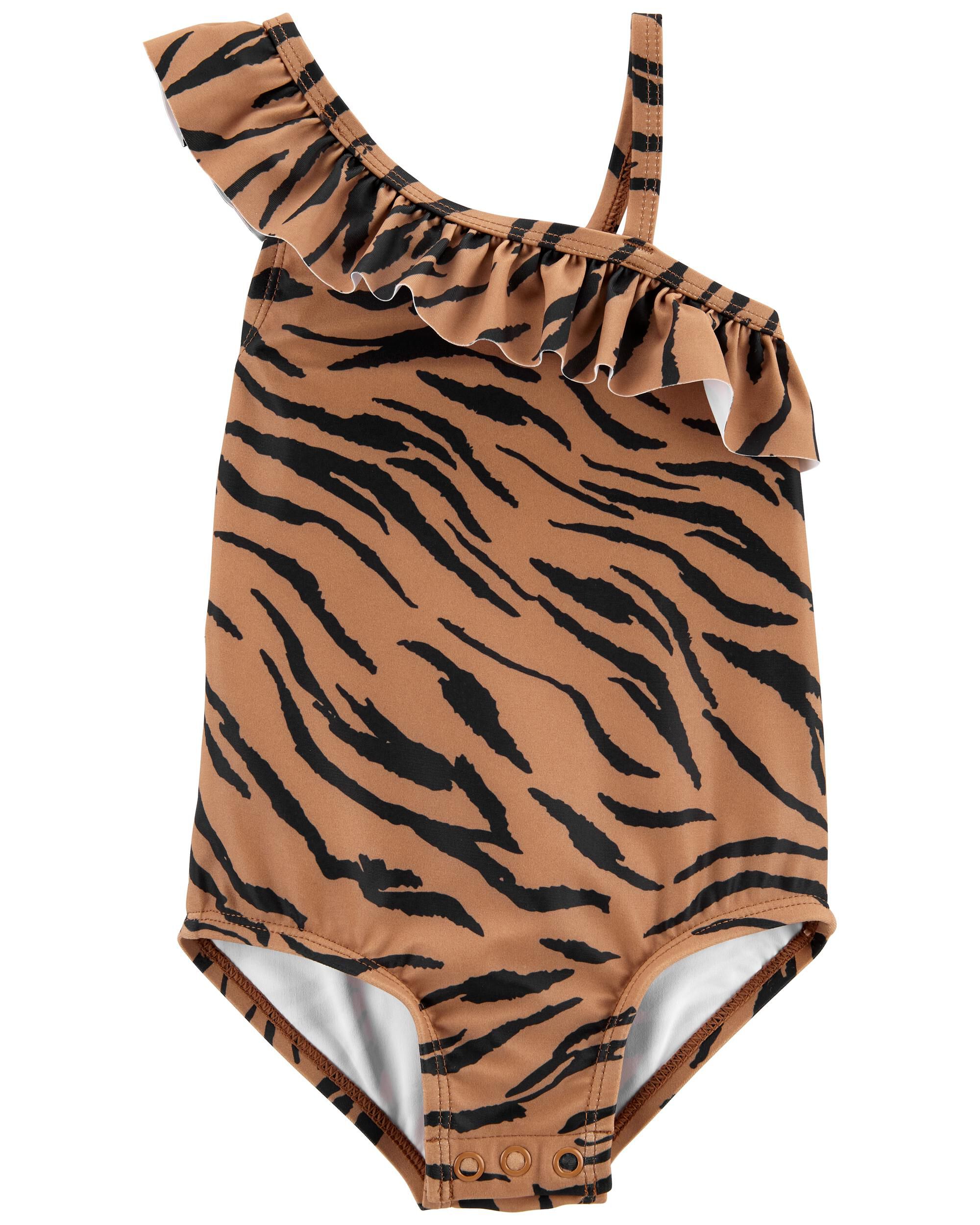 Leopard 1-Piece Swimsuit