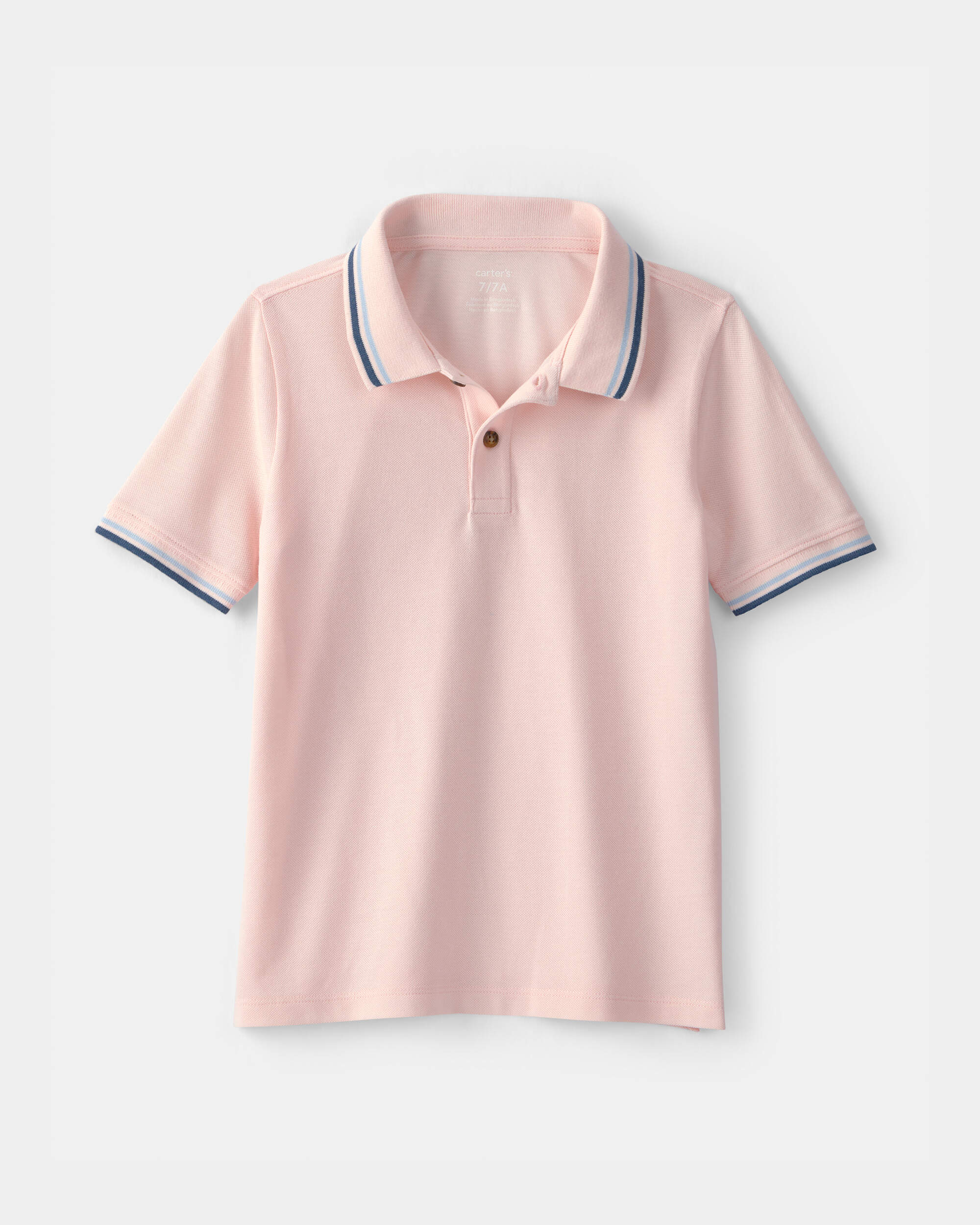 Boys Polo Shirt - Pink