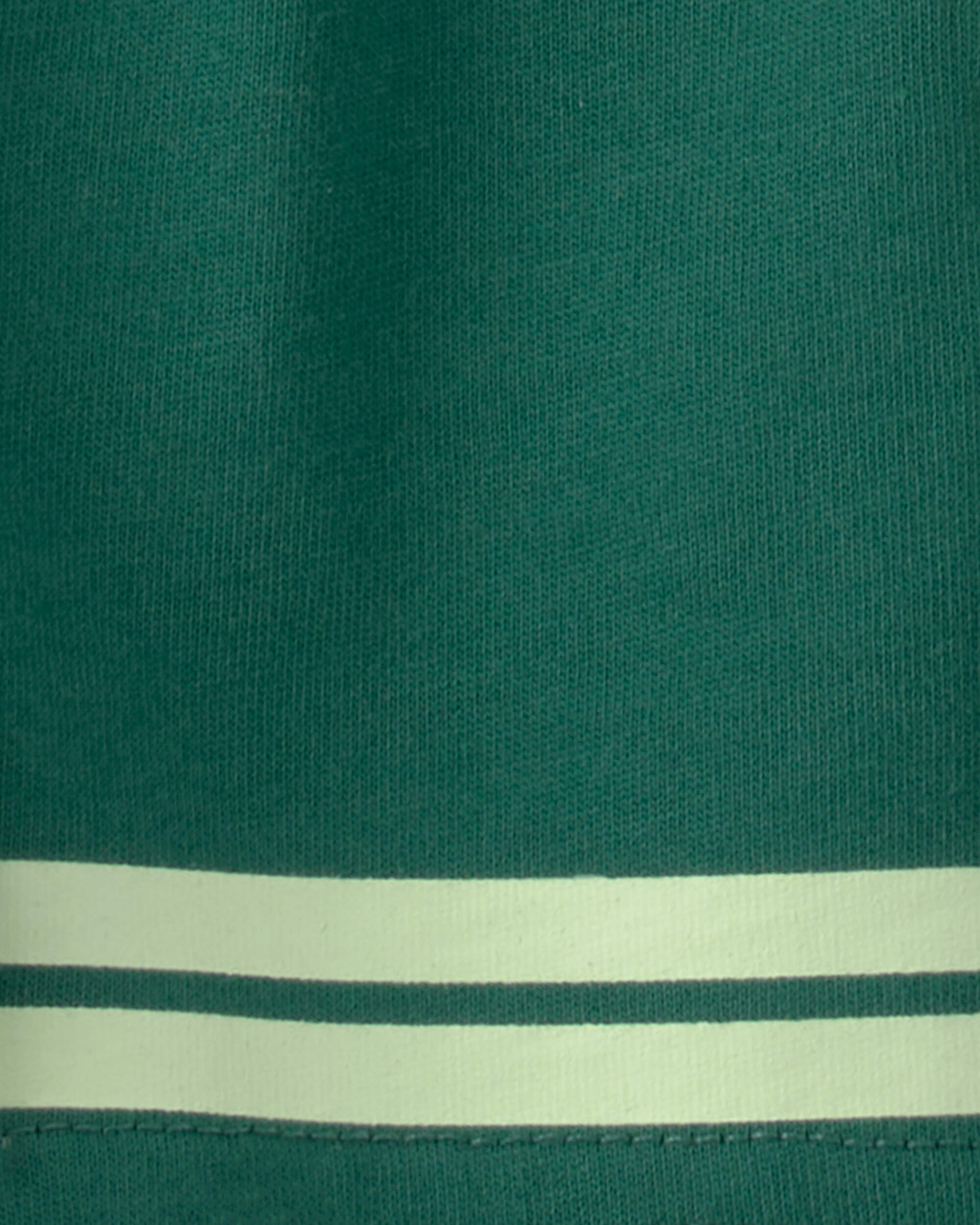 Baby Boy 2-Piece Goal Striped Short-Sleeve Bodysuit & Short Set - Green