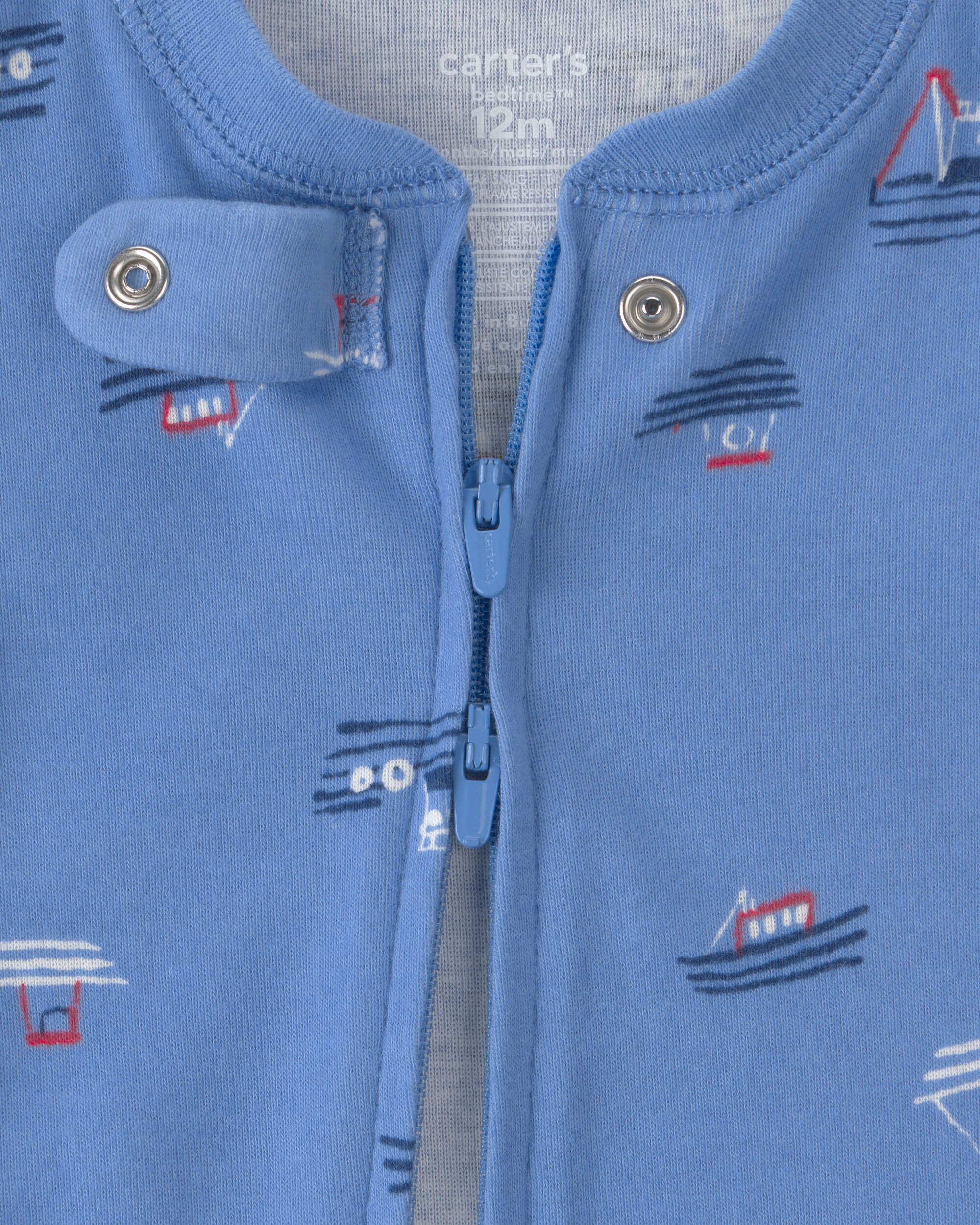 Baby Boy 2-Pack Boat Snug Fit 1-Piece Pyjama Set - Blue
