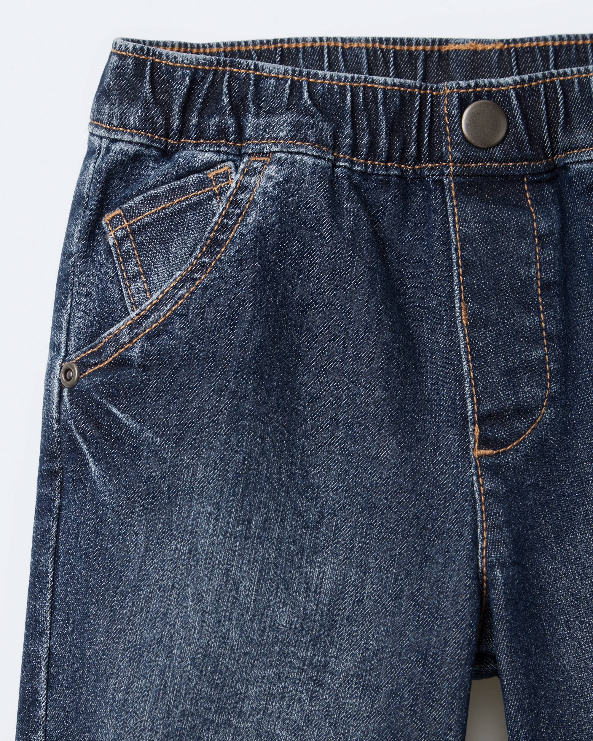 Toddler Barrel Pant Denim - Blue