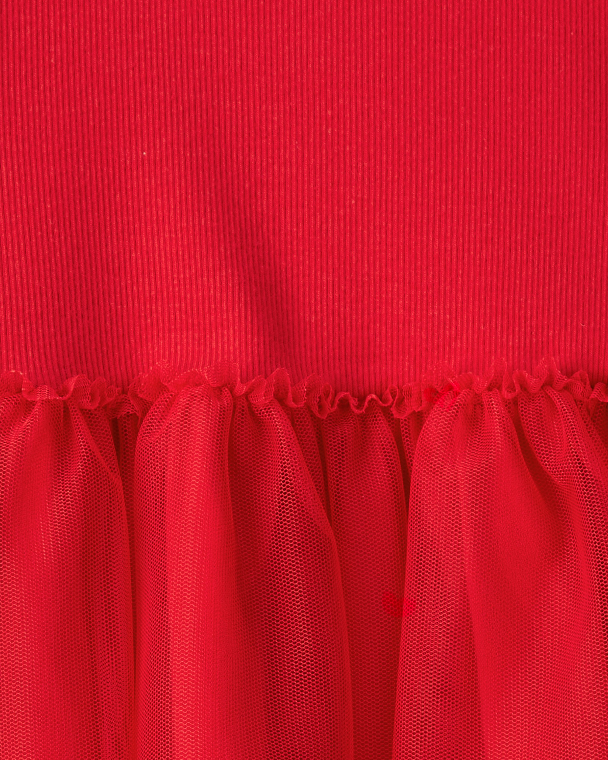 Toddler Girl Valentine's Day Heart Long-Sleeve Tee & Pant Set - Red