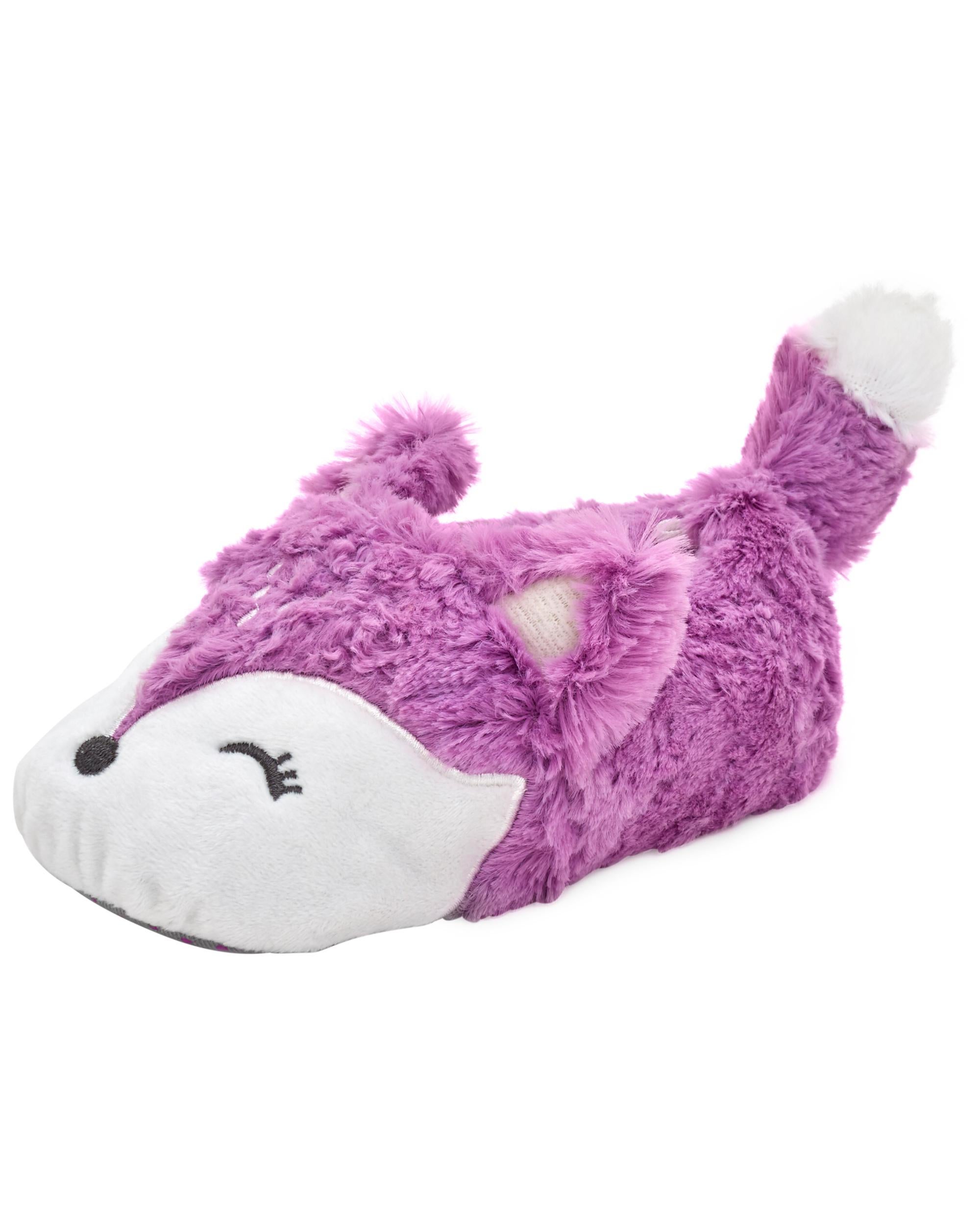 Purple Fox Slippers Carter s Oshkosh Canada