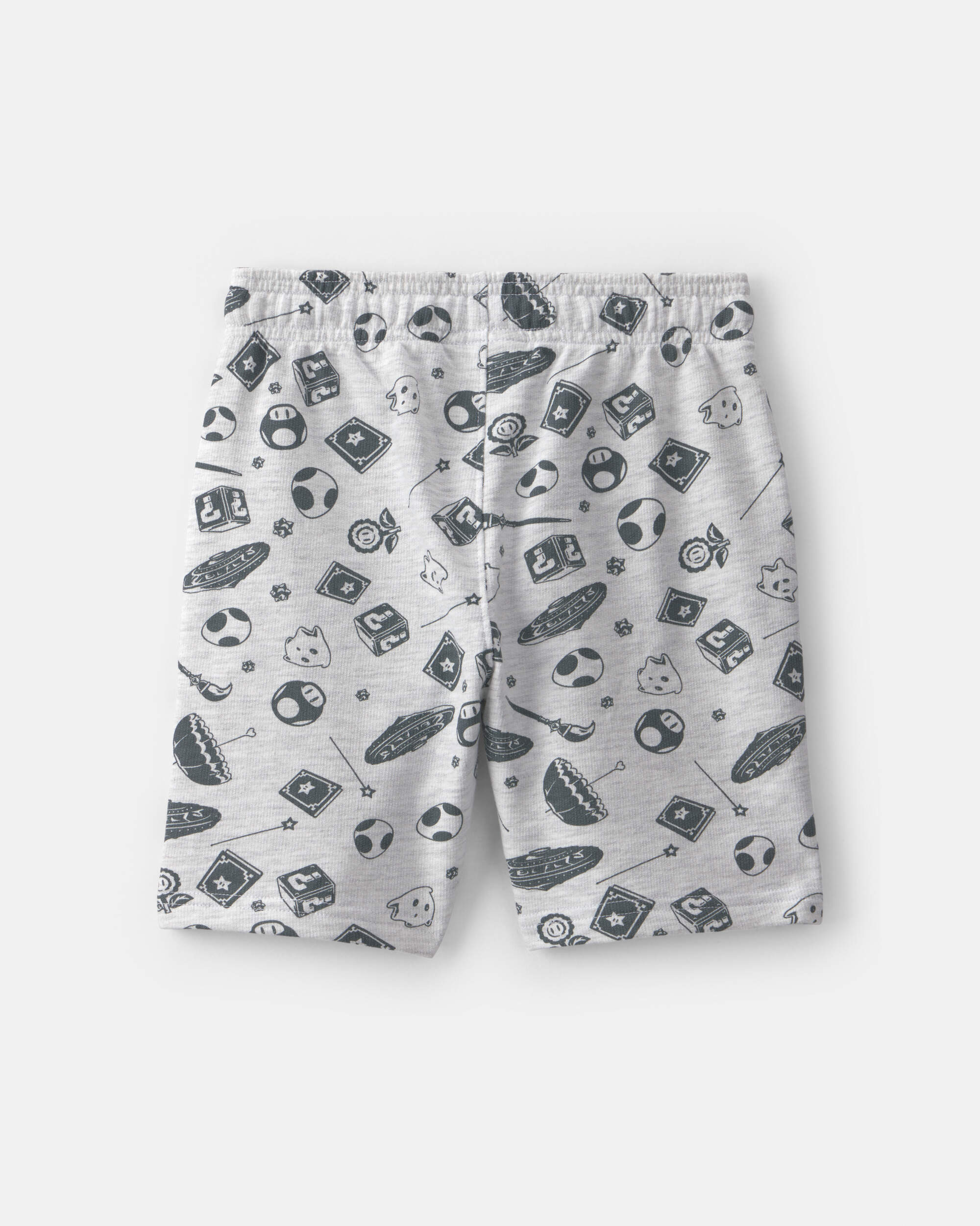 Boys Nintendo Super Mario Shorts - Grey