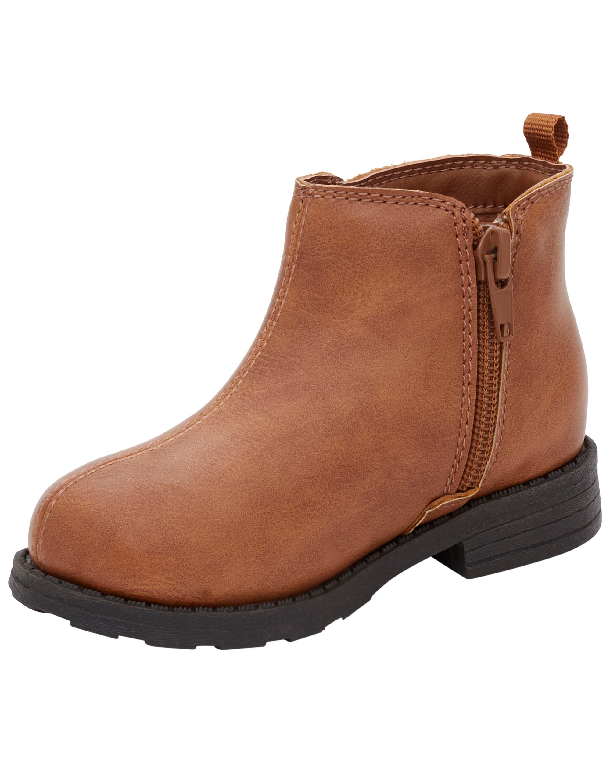 Brown chelsea hot sale boots kids