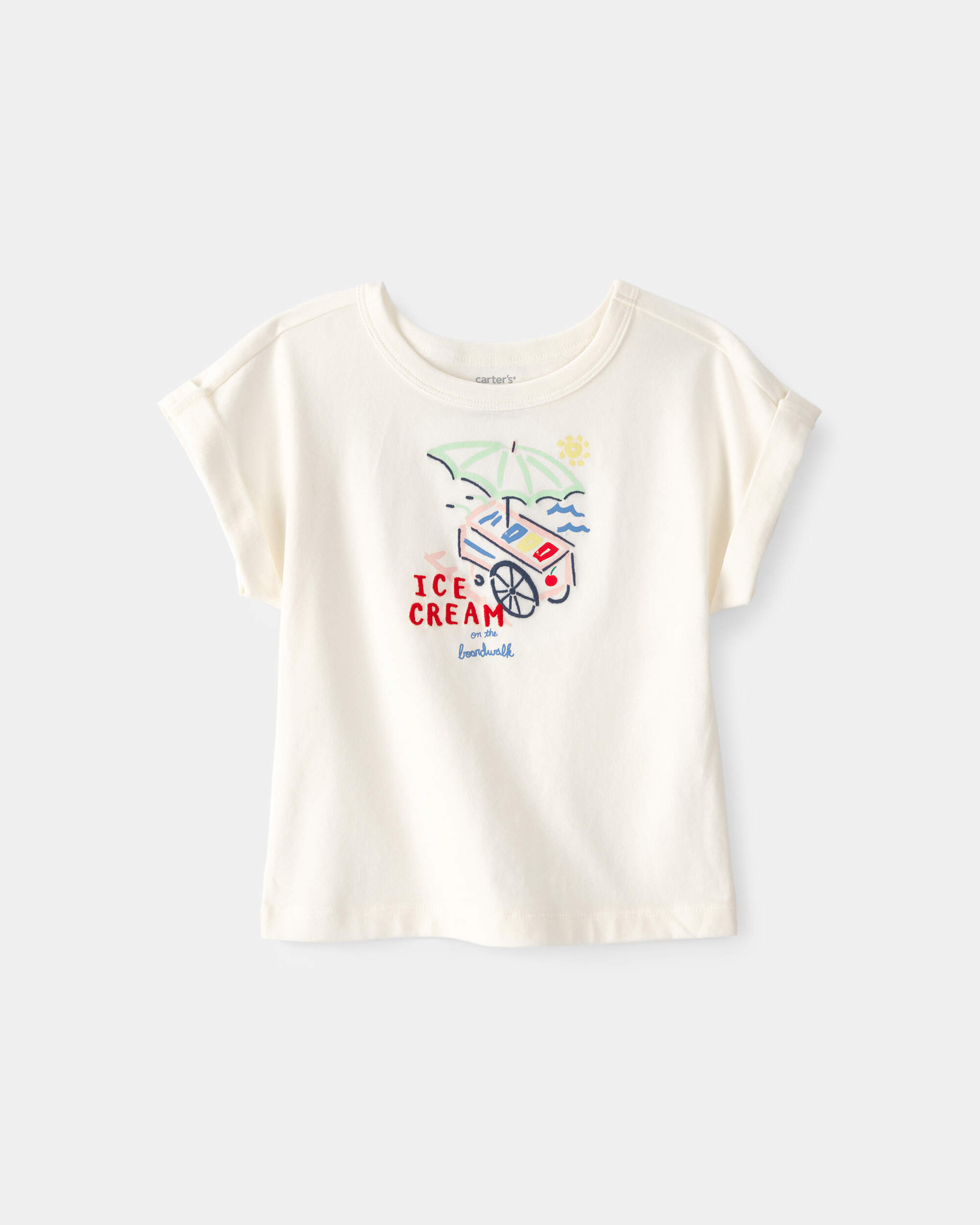 Toddler Girl Ice Cream Top