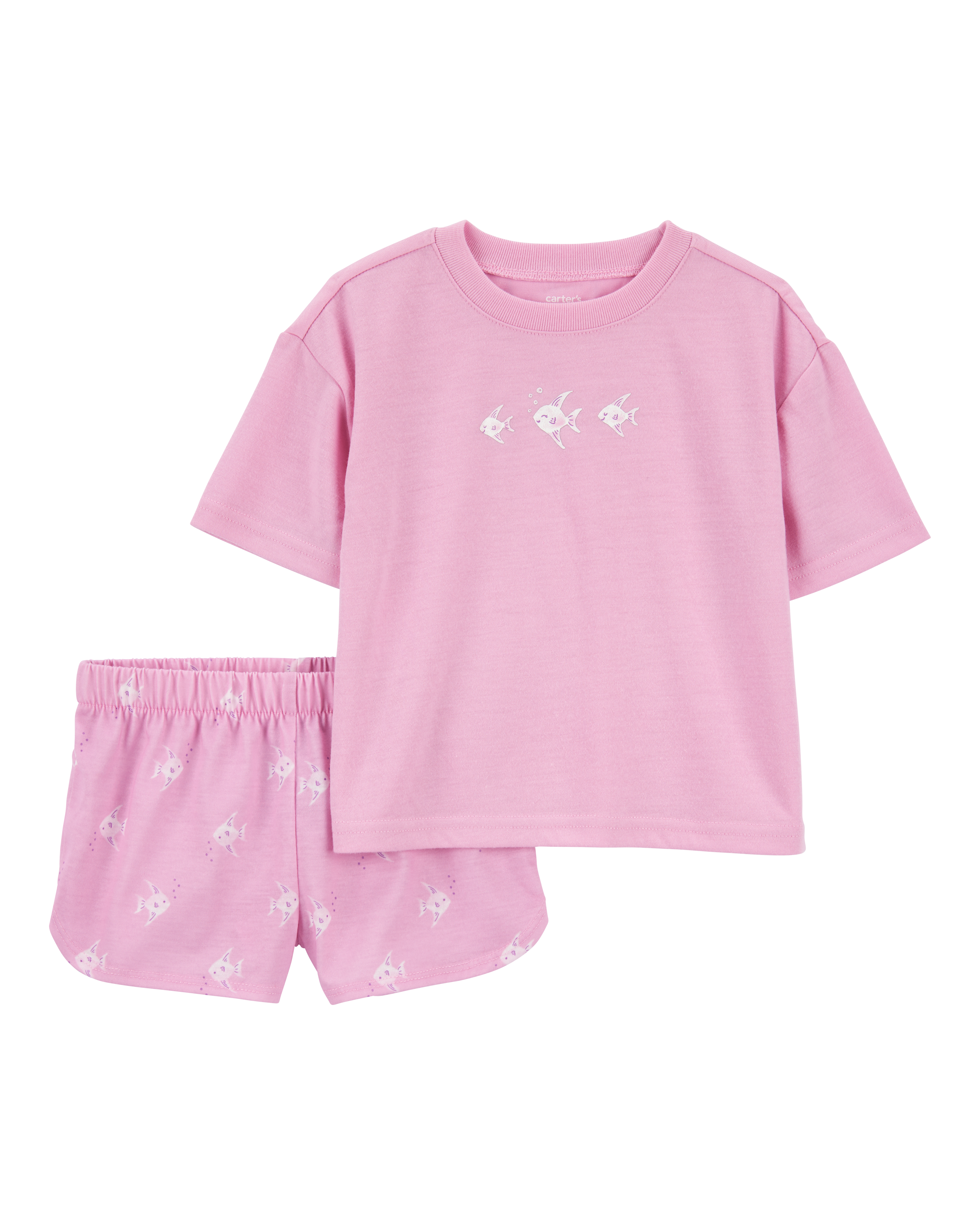 Toddler 2-Piece Angelfish Loose Fit Pyjamas
