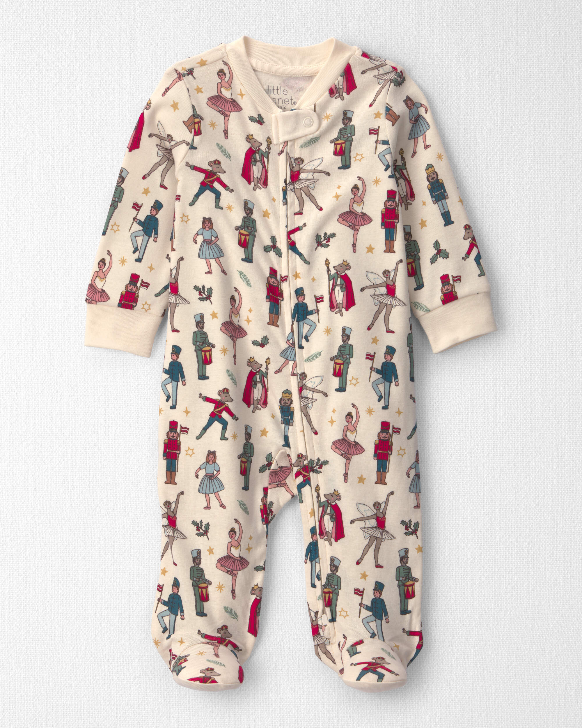 Baby Organic Cotton Sleeper Nutcracker