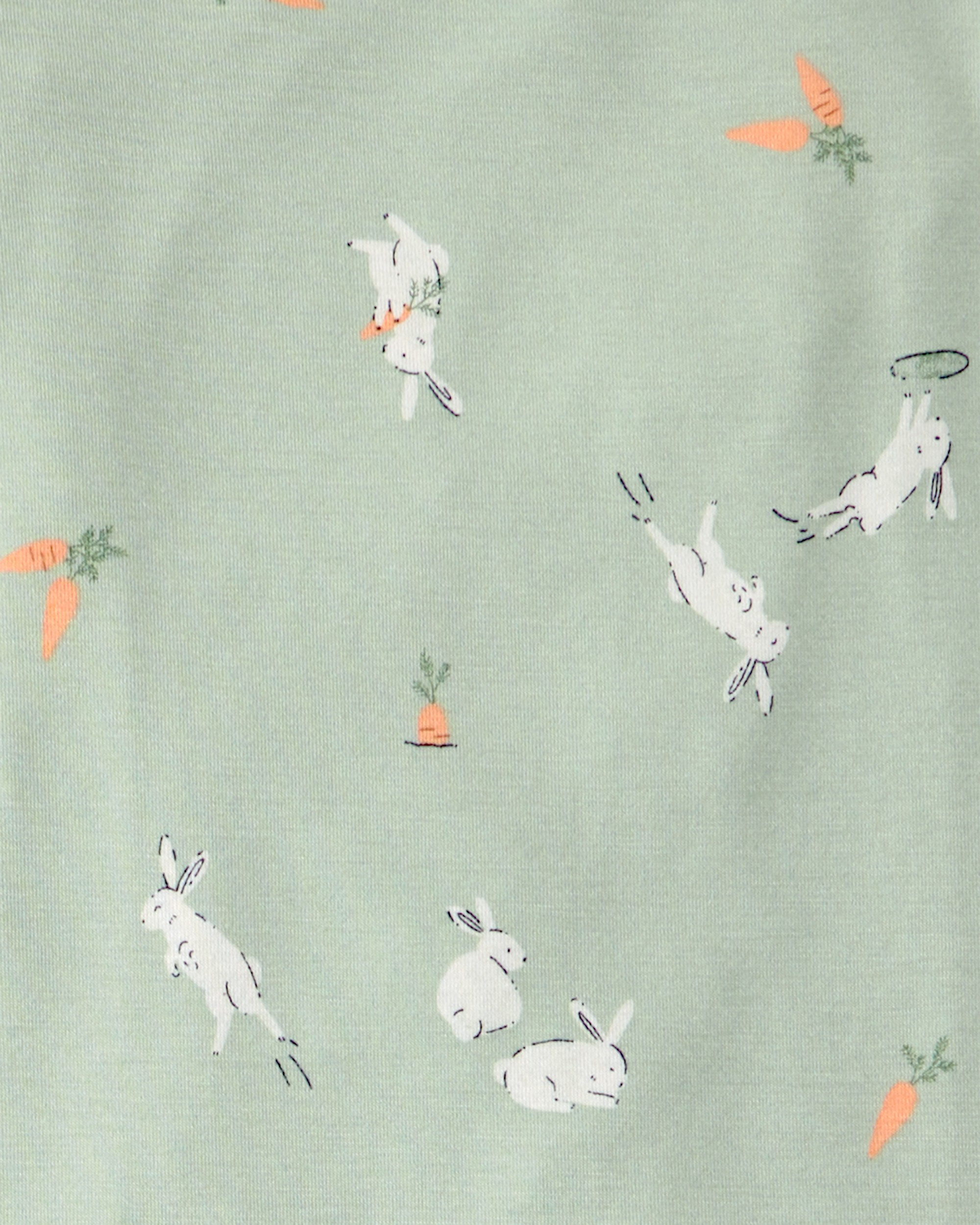 Kid Bunny PurelySoft 2-Piece Pajama Set - Green