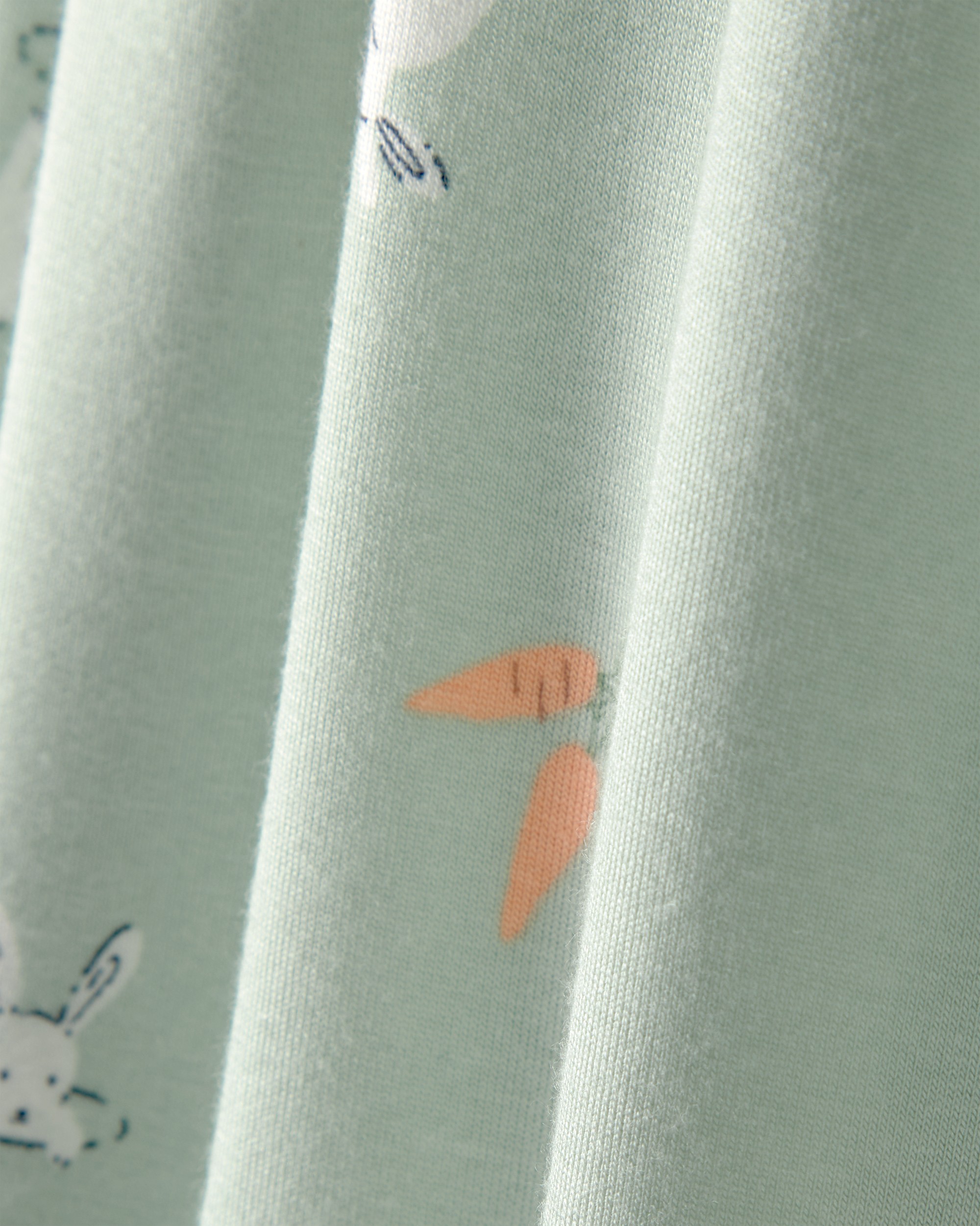 Baby Girl 2-Pack Bunny Headwraps - Green/Ivory