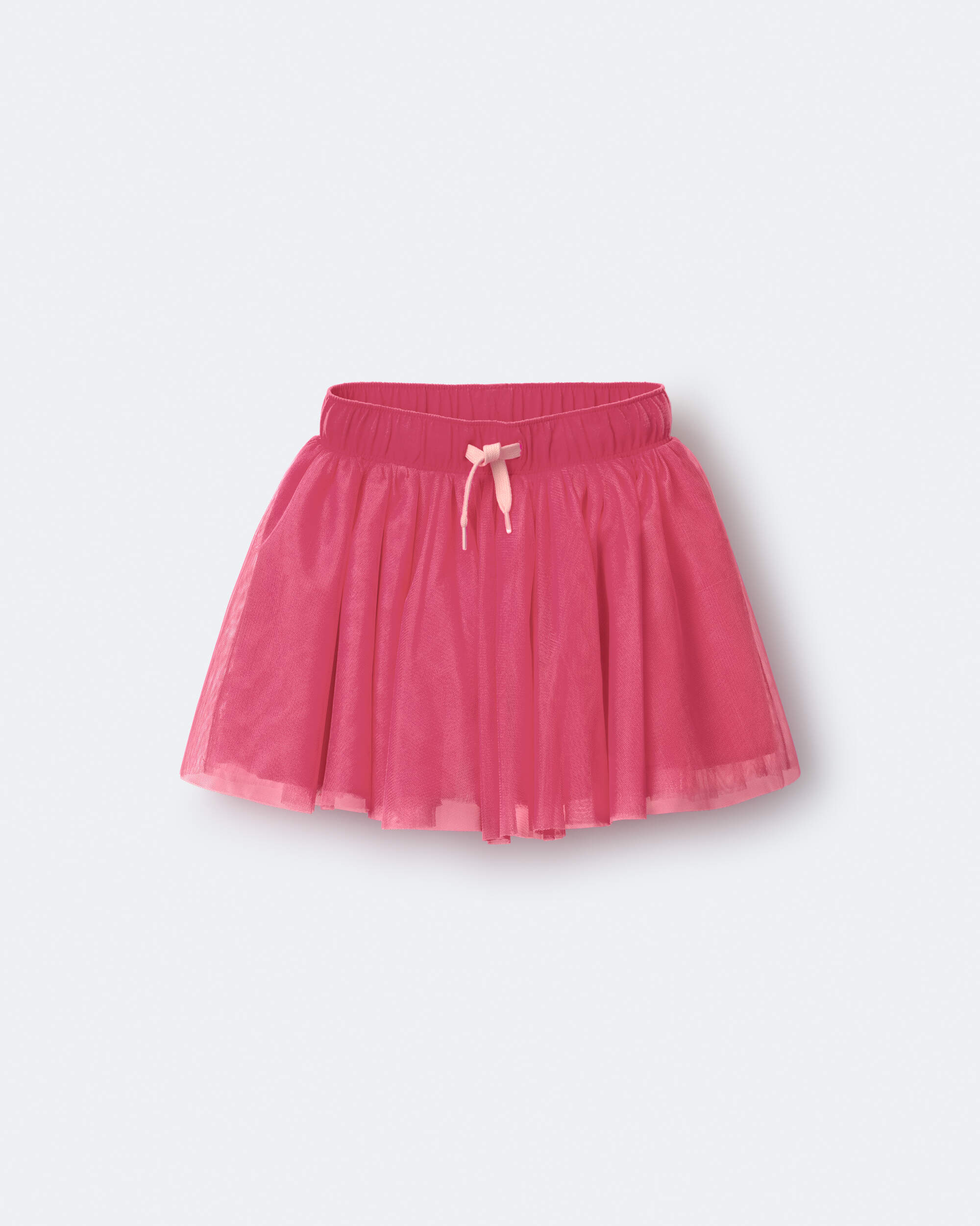 Toddler Girl Avenue Twirl™ Mini Skirt with Tulle - Hot Pink