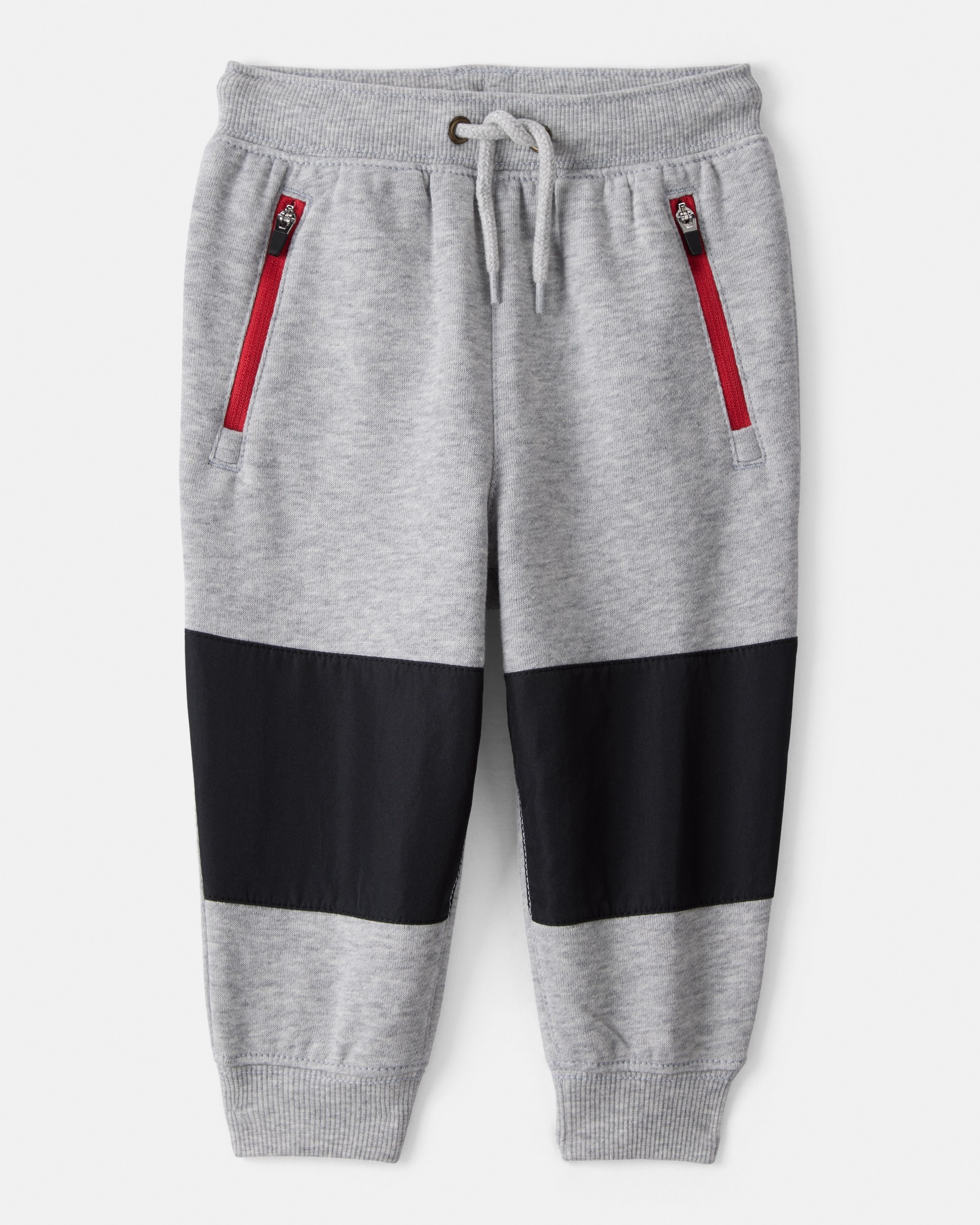 Baby Boy Fleece Joggers - Grey