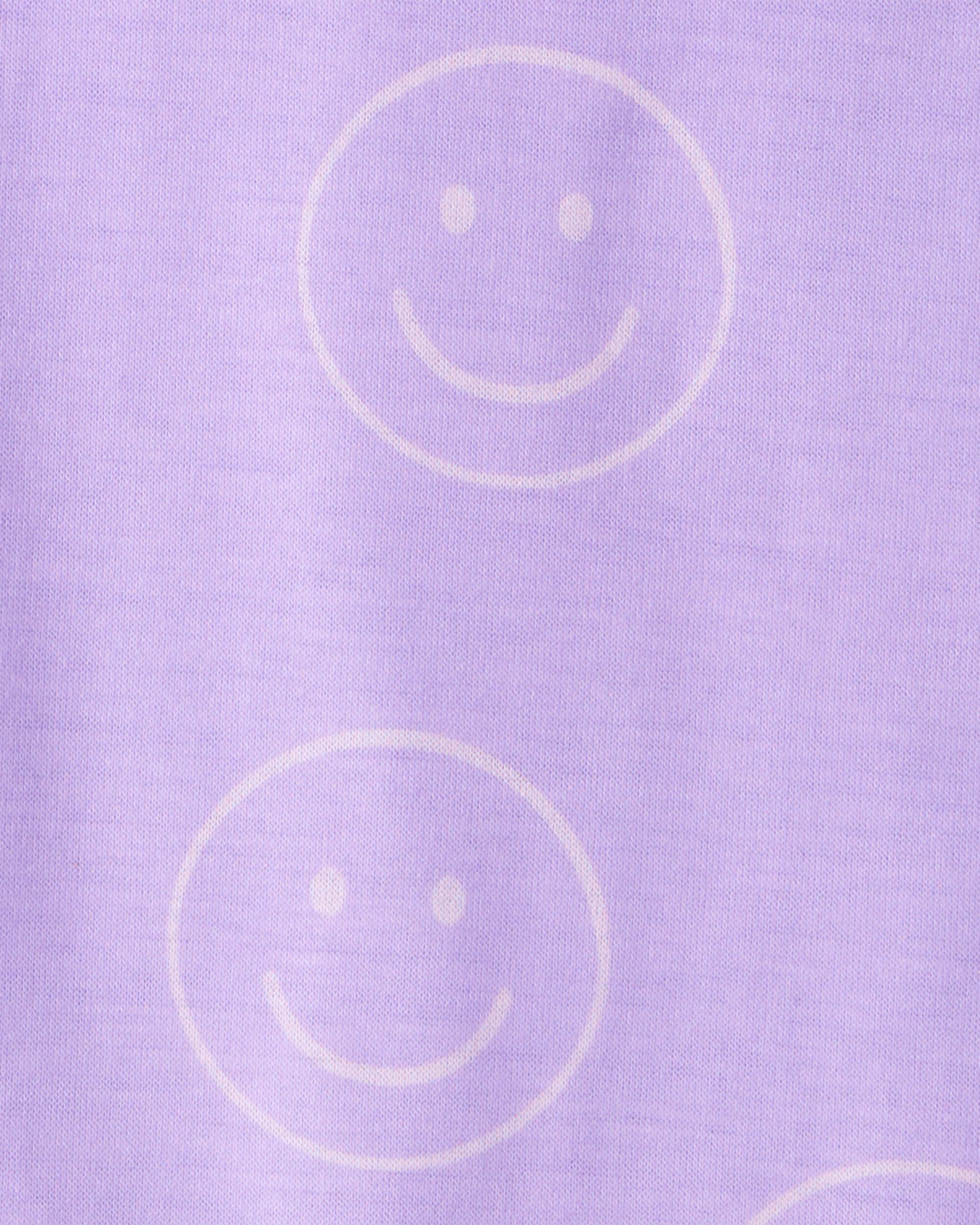 Girls 2-Pack Smiley Face Nightgowns