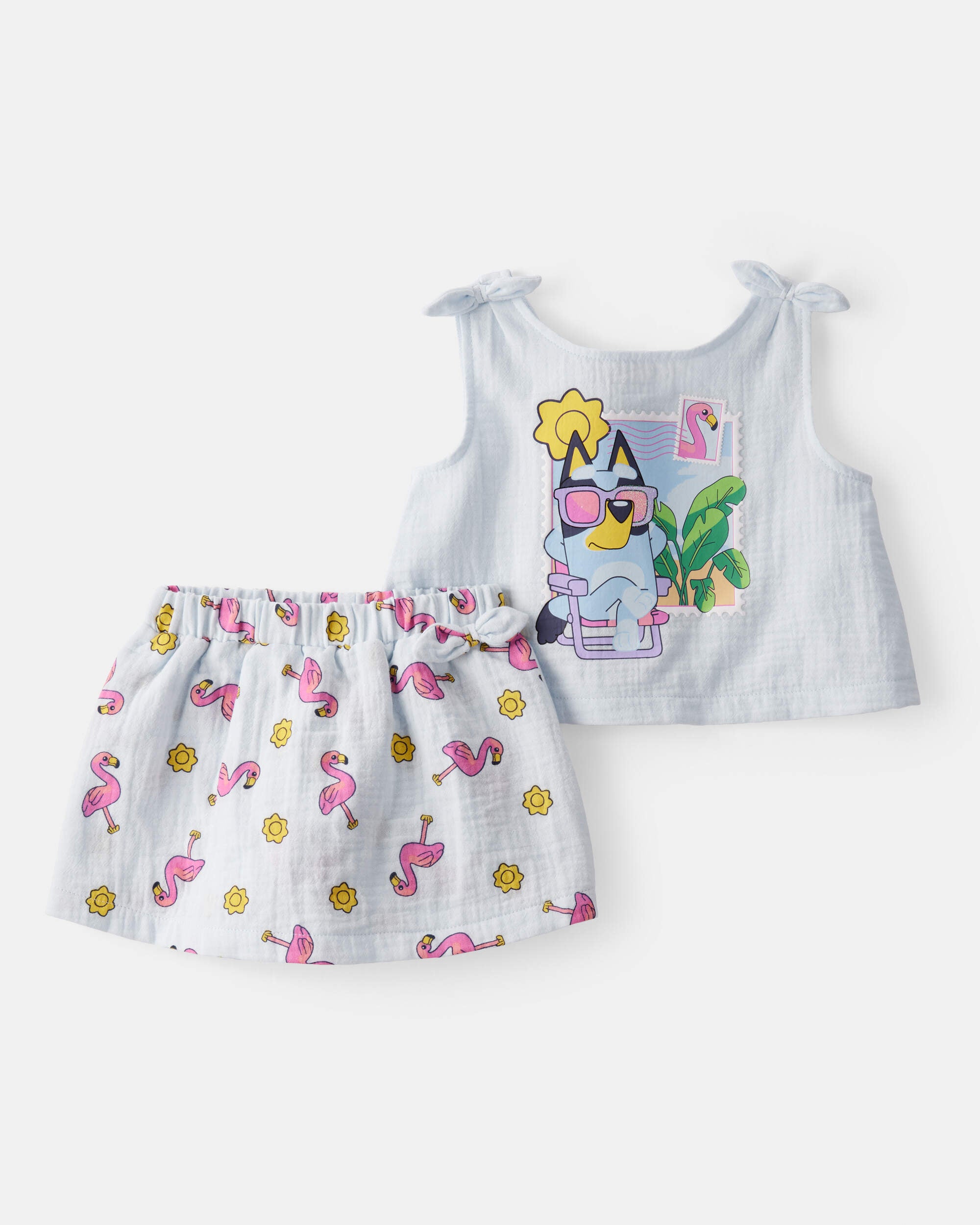 Baby 2-Piece Bluey Tank Top & Short Set