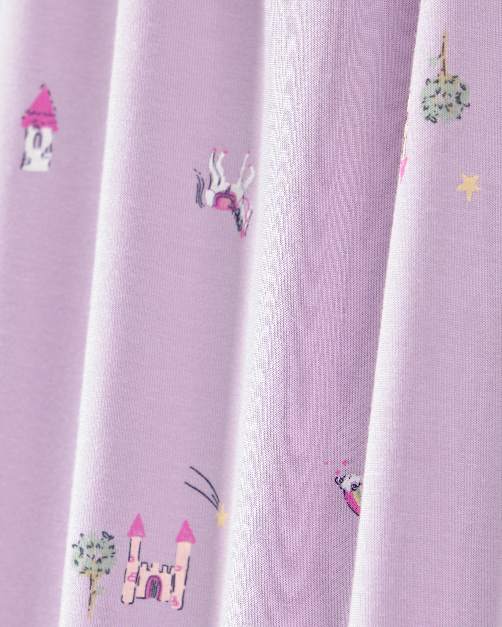 Girls Fairytale PurelySoft 2-Piece Pyjama Set - Purple
