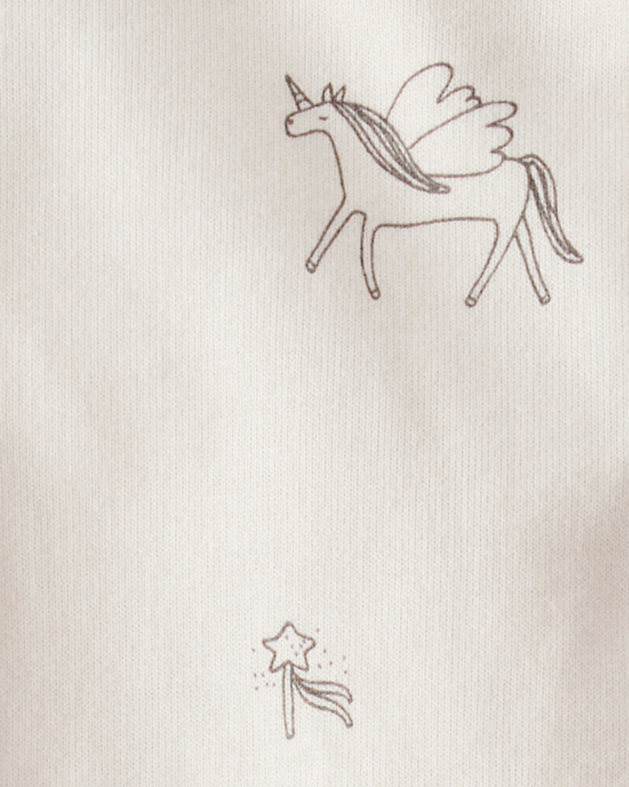 Baby 3-Piece Fantasy Print Little Jacket Set - Cream/Purple