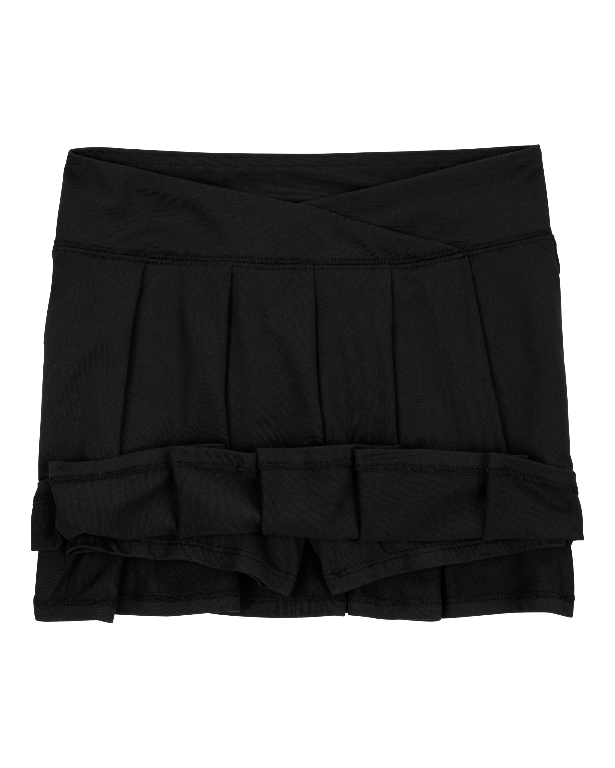 Girls Active Match Skort - Black