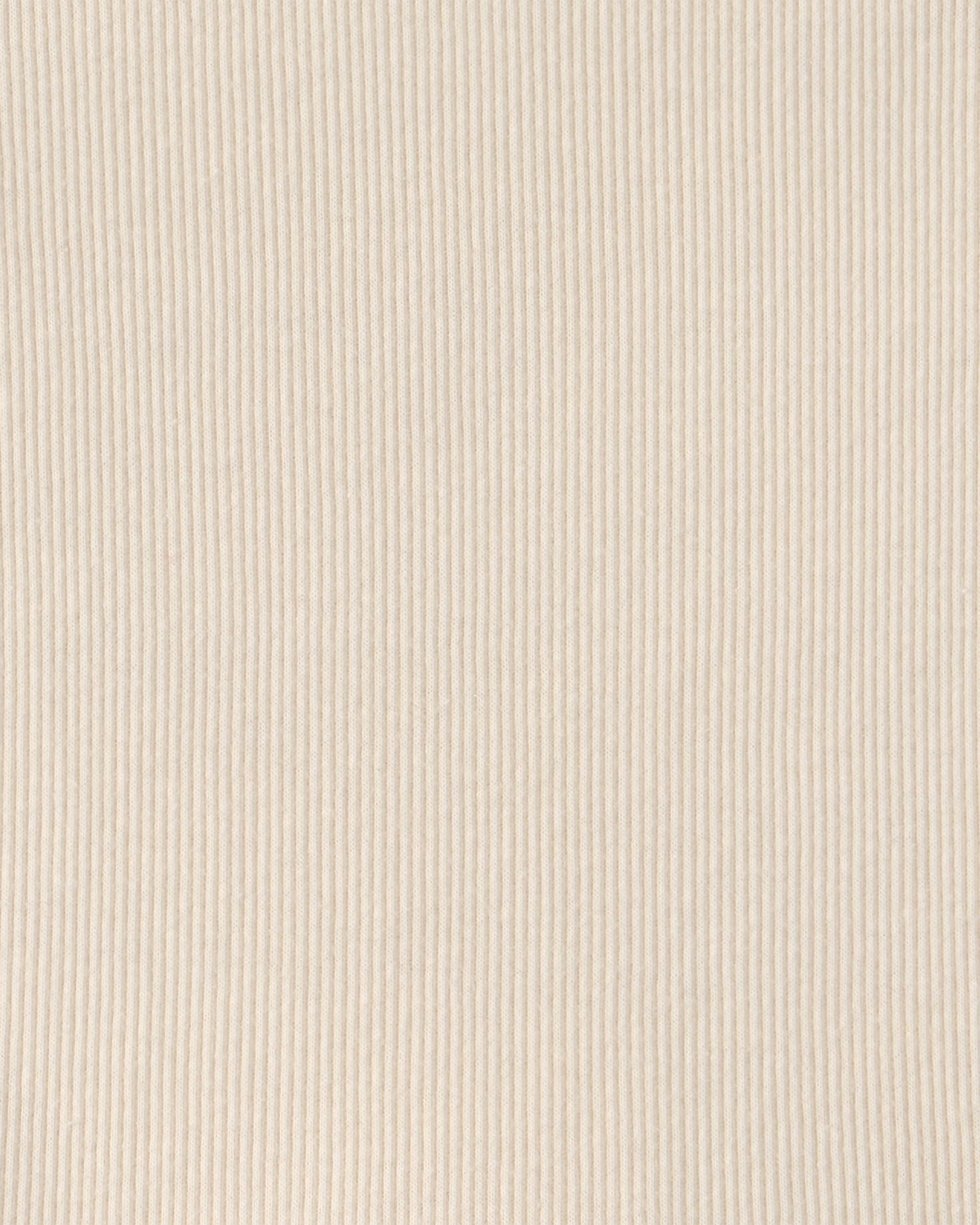 Girls Rib Tank Top - Cream