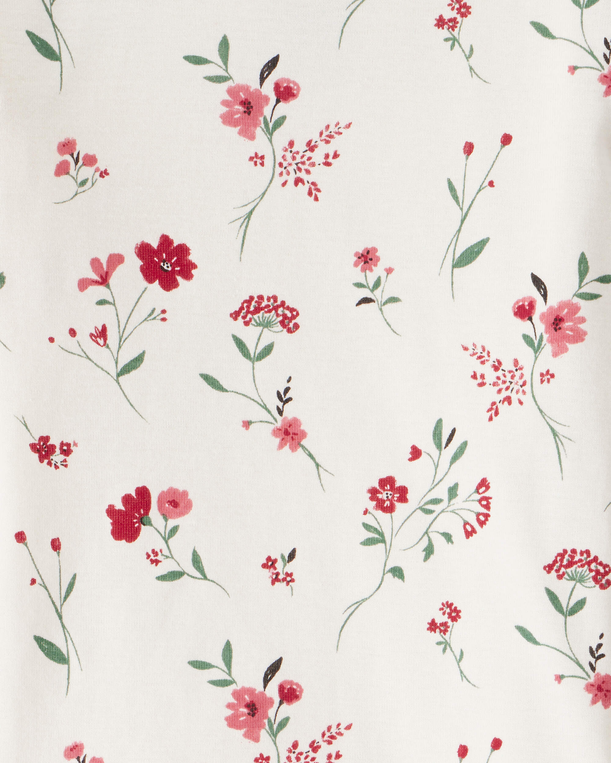 Toddler Girl Organic Cotton Pyjamas Rosethorn Hollow Print