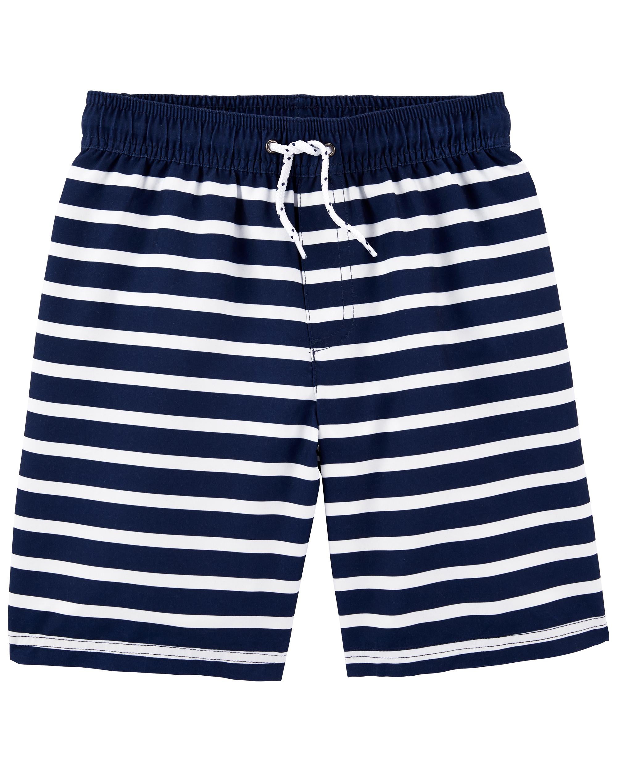 Navy Striped Swim Trunks Carter s Oshkosh Canada