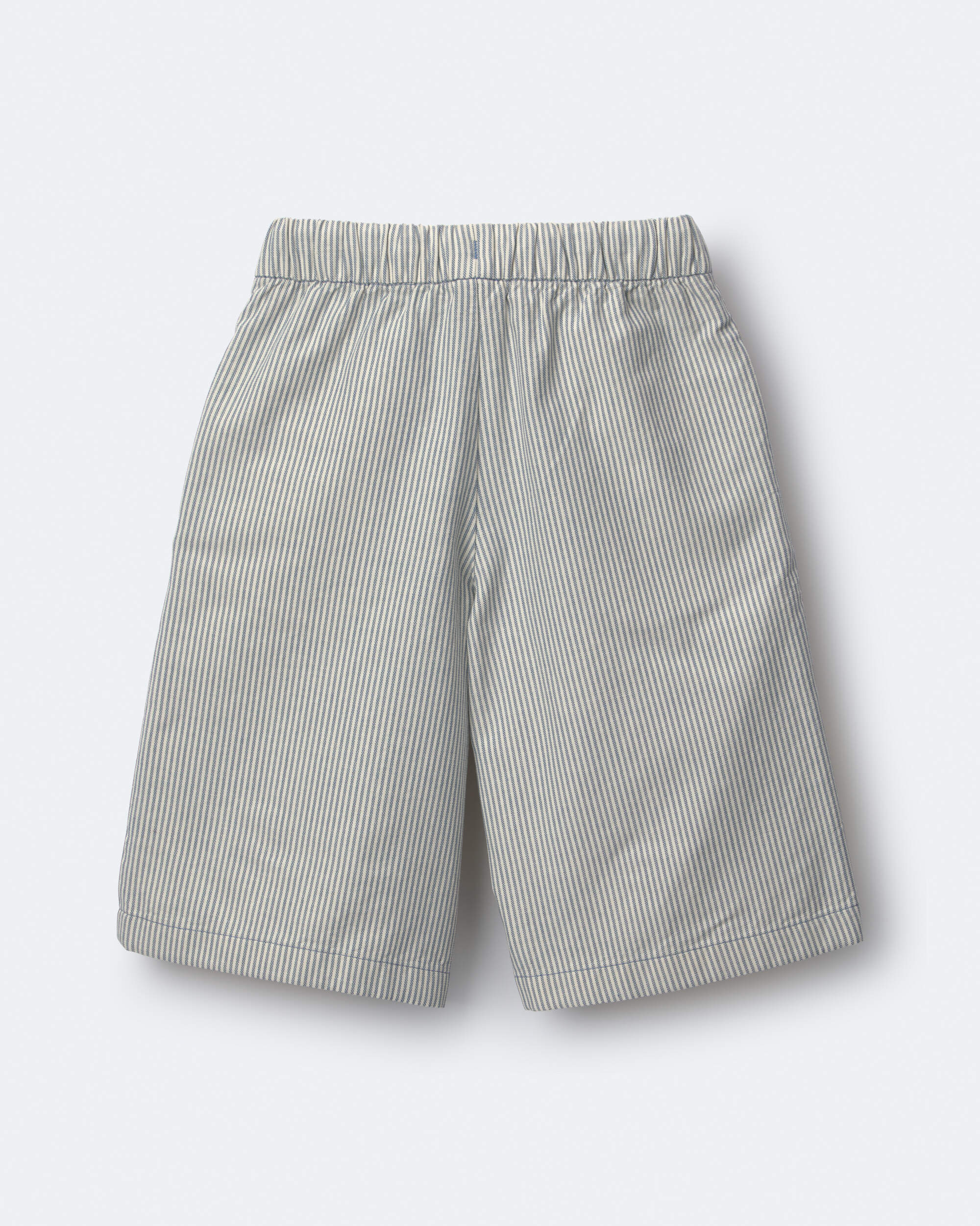Toddler Girl Wide-Leg Pants Stripes - Slate Blue