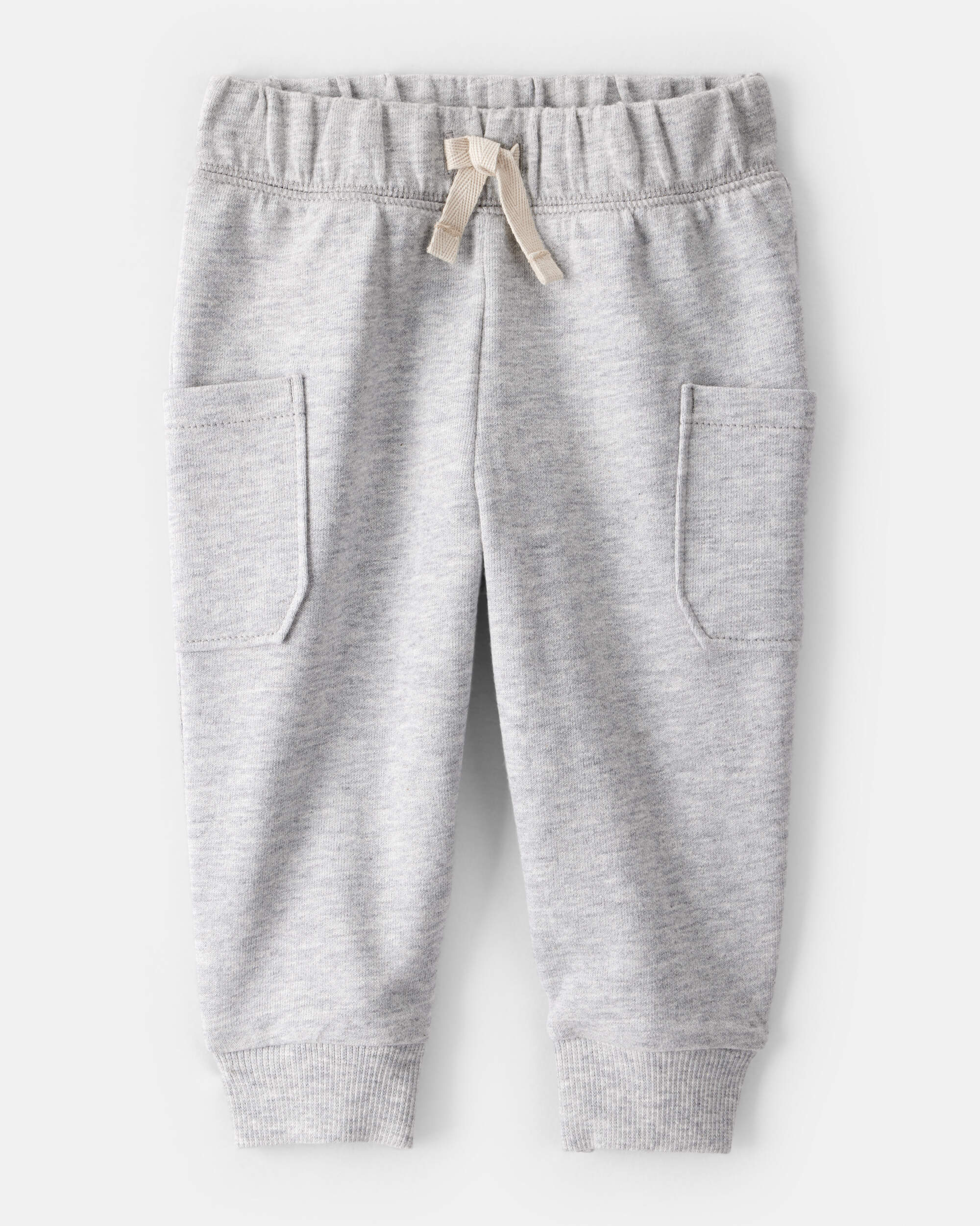 Baby Boy 3-Piece Plaid Vest, Button-Down & Jogger Set