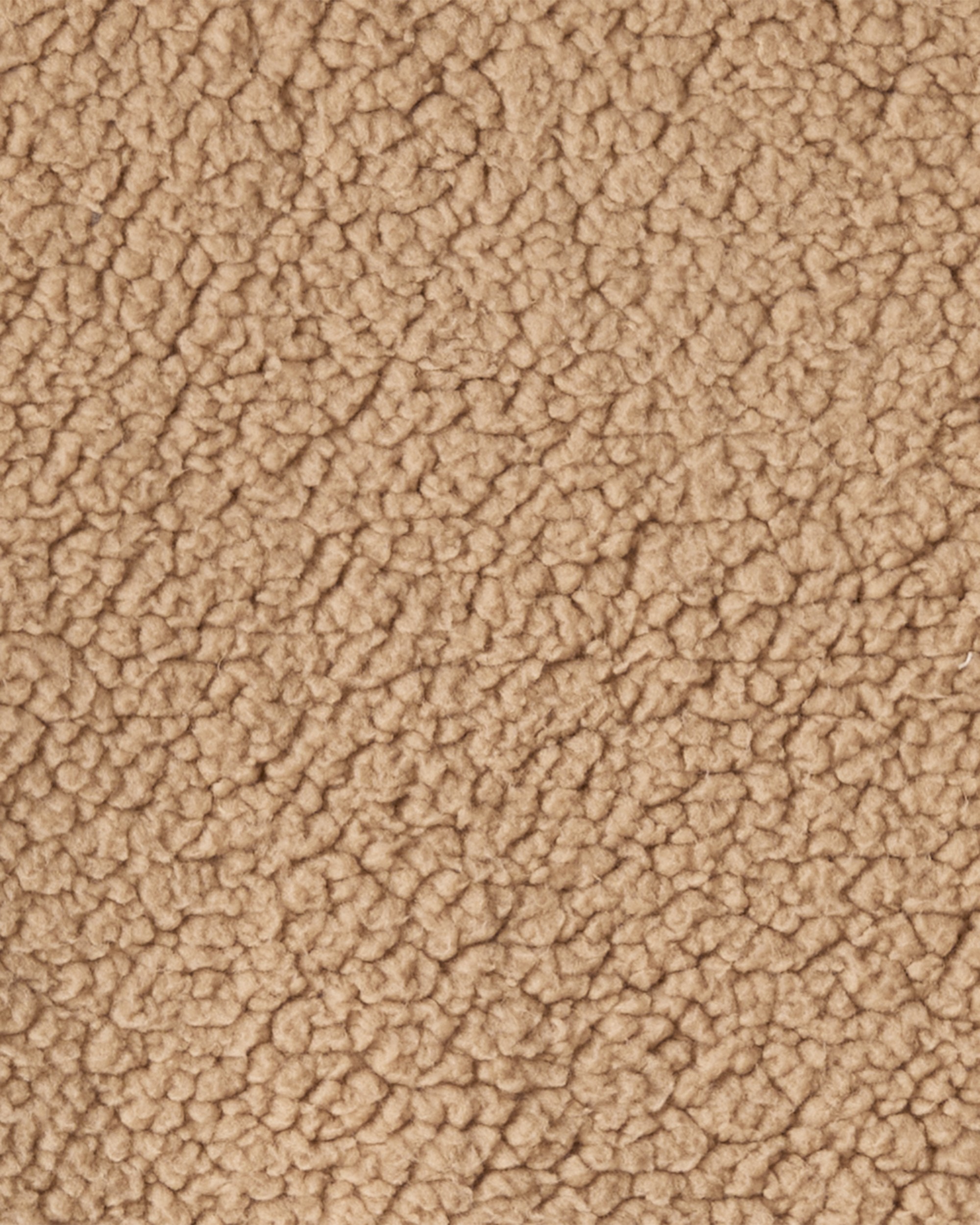 Toddler Boy Sherpa Long-Sleeve Hoodie - Brown