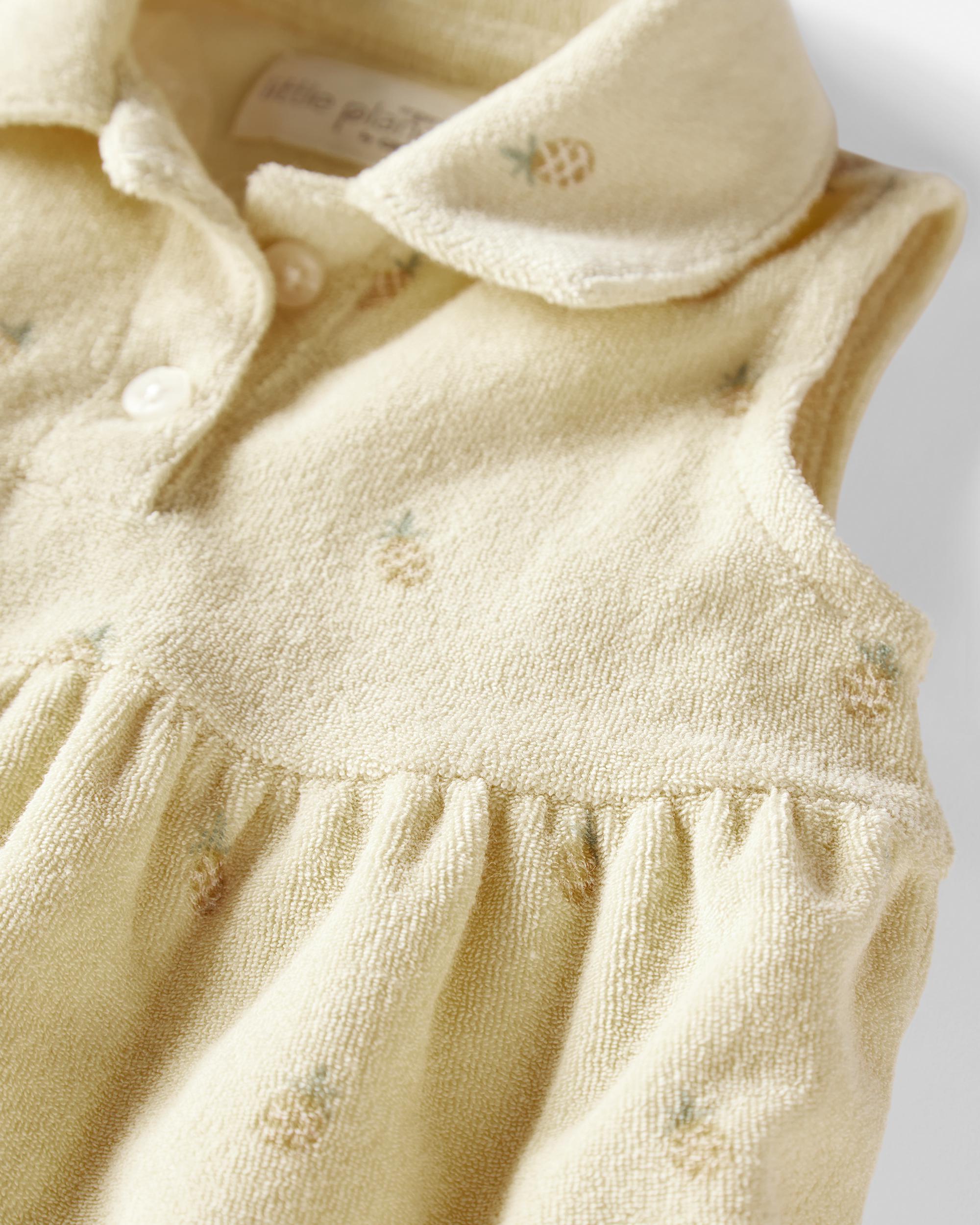 Baby Terry Dress Made with Organic Cotton