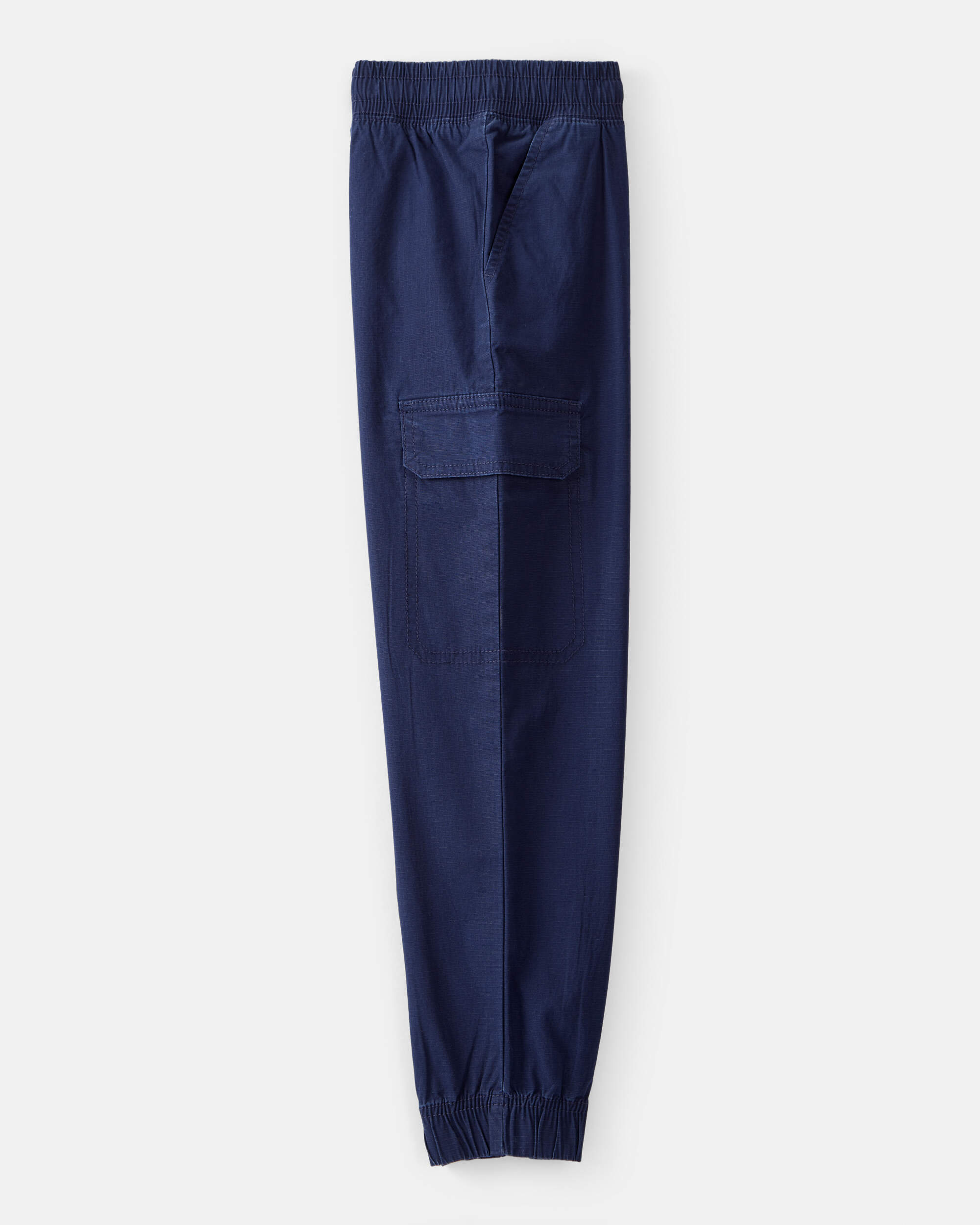 Boys Cotton Fashion Cargo Pants - Navy