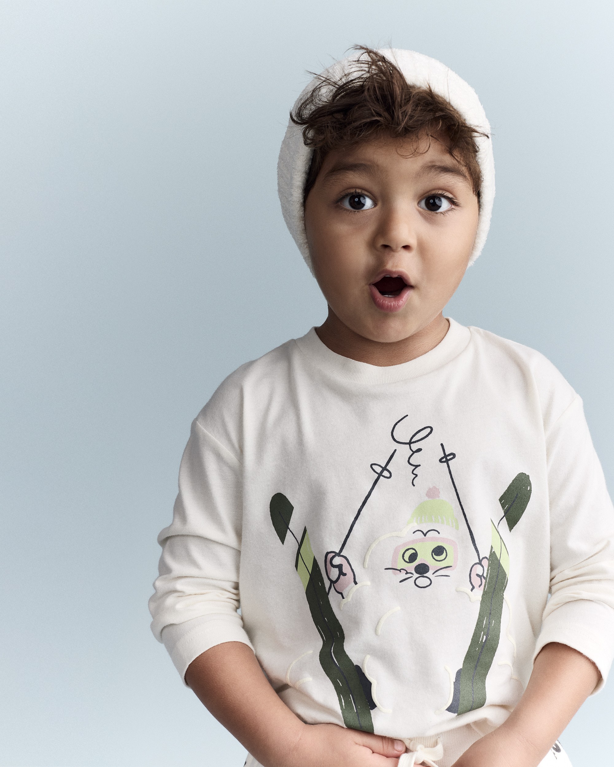 Toddler Beanie - Cream