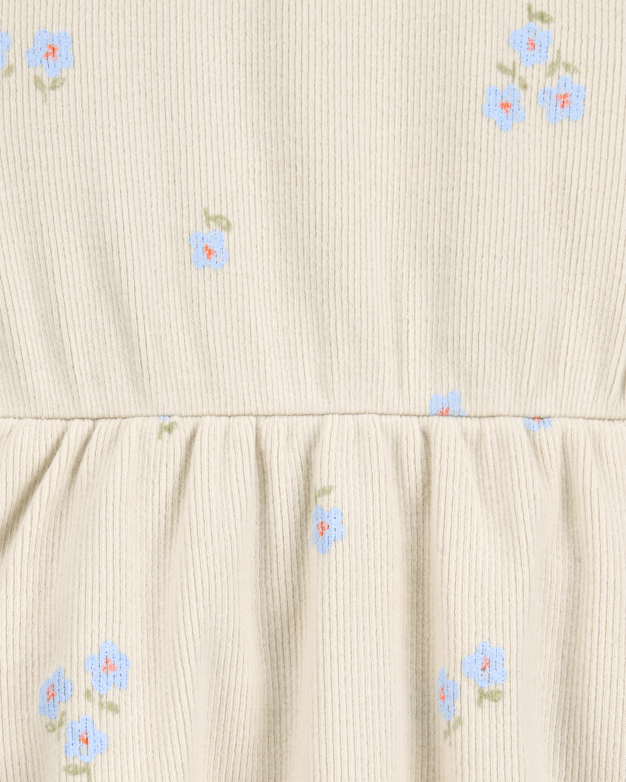 Baby Floral Sunsuit - Ivory