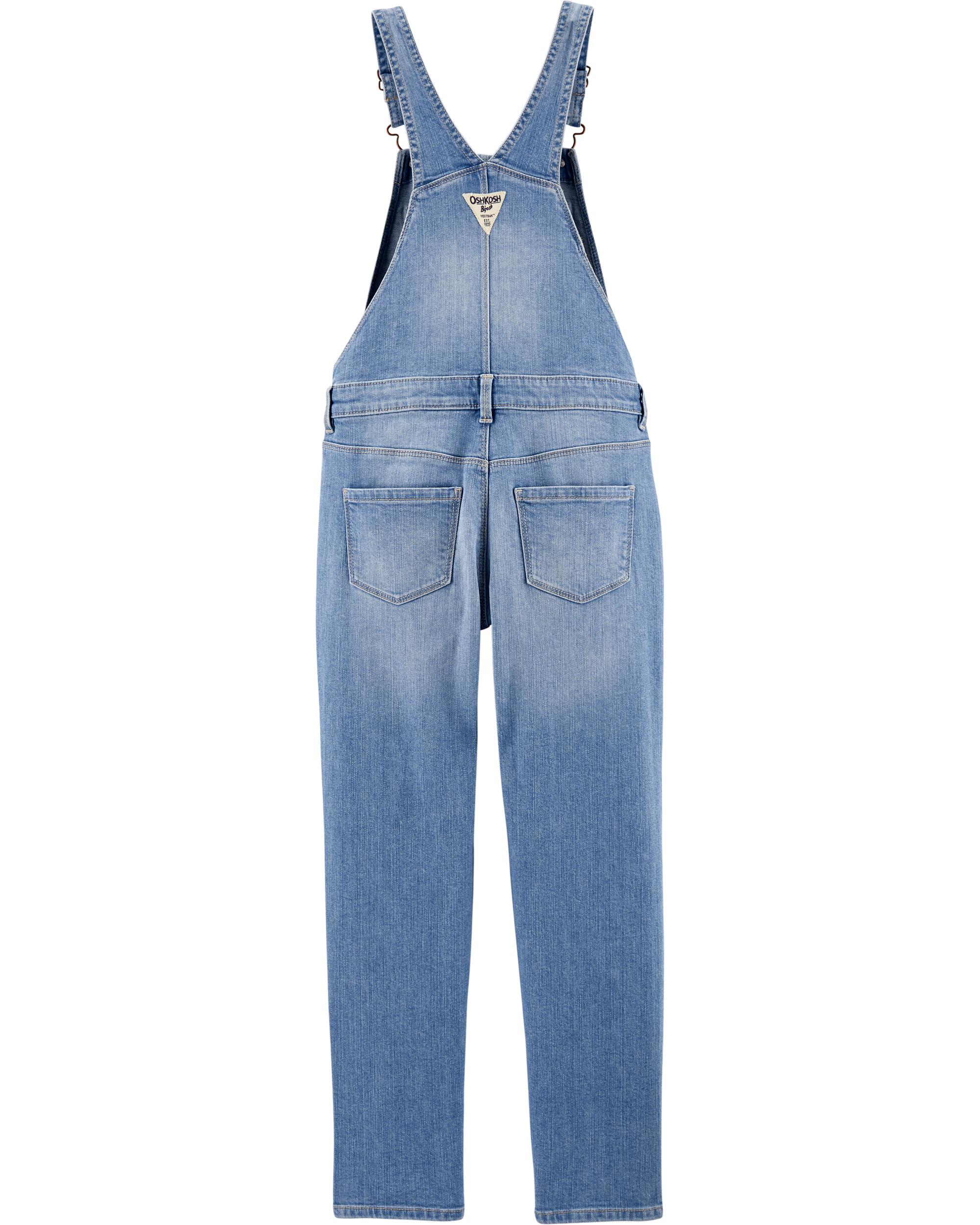 Salopette En Denim Delavage Style Annees 90 Carters Com