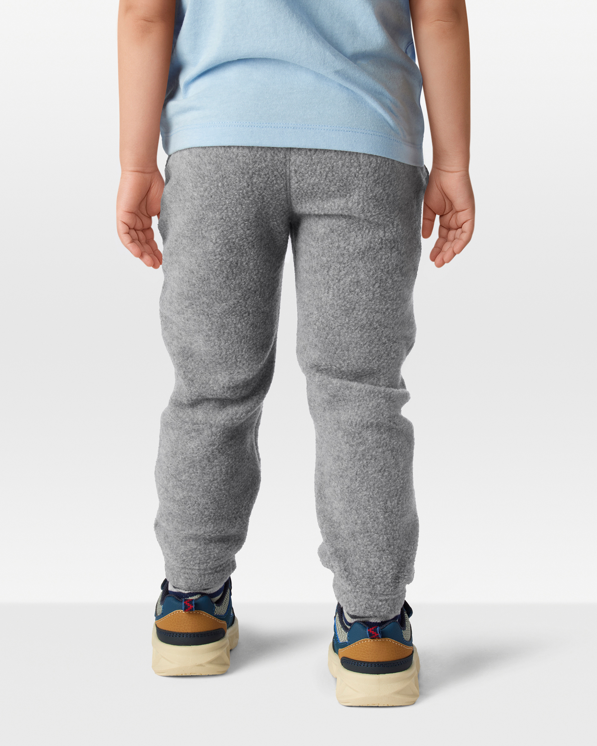 Toddler Boy Fleece Joggers - Grey