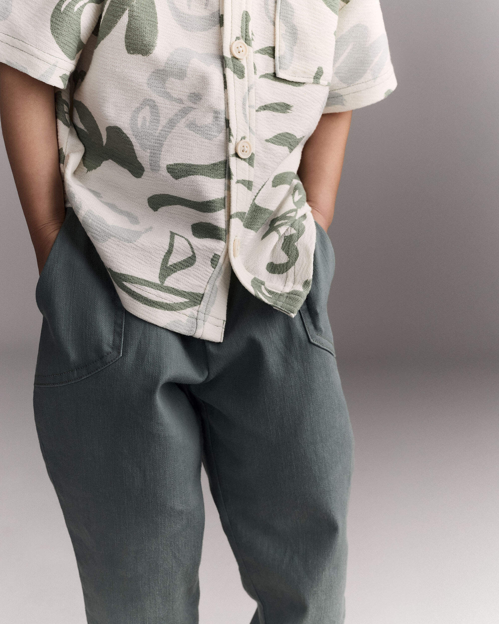 Toddler Boy Jogger Pant - Olive