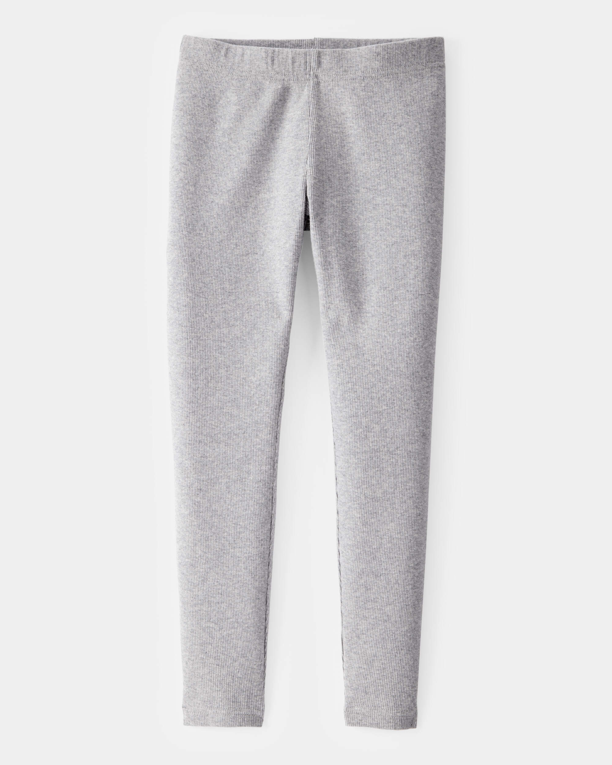 Girls Ribbed Leggings