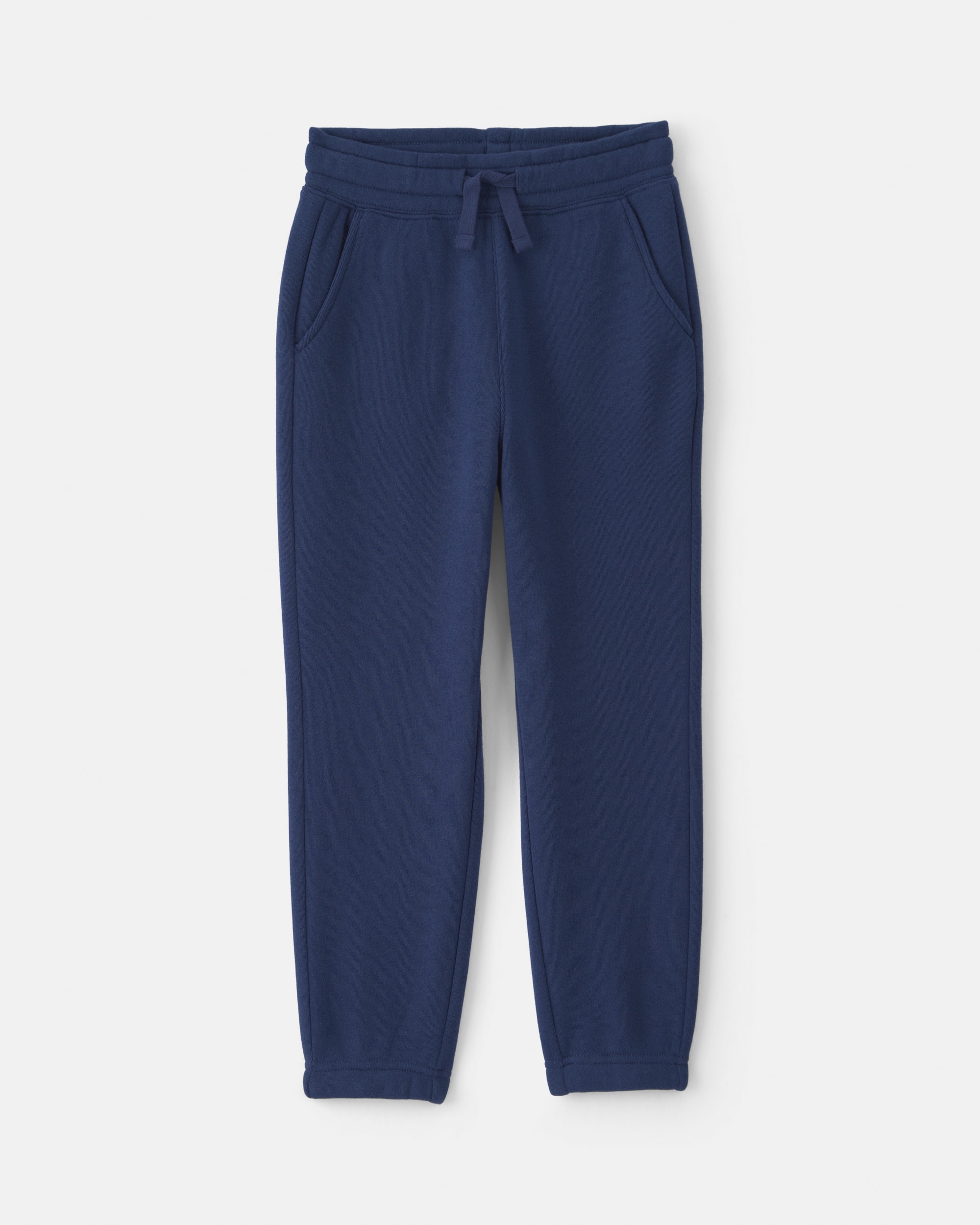 Boys Fleece Joggers - Navy Blue