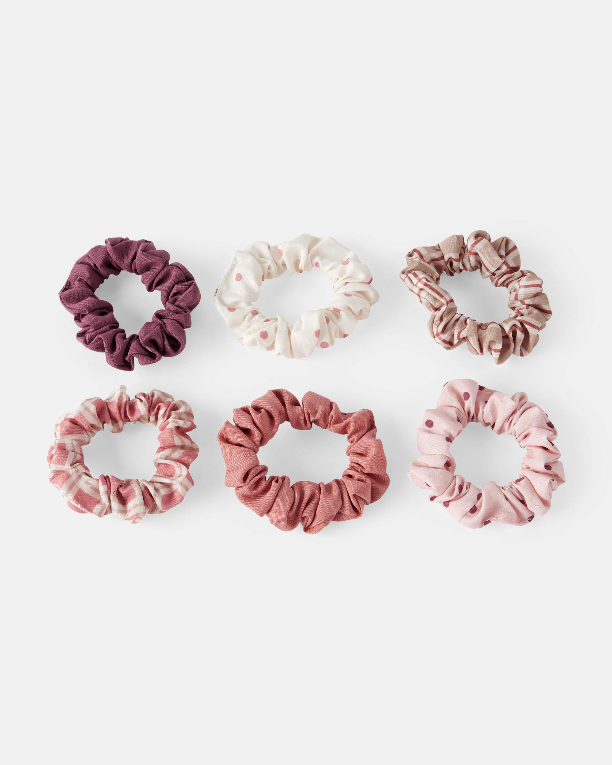 Girls 6-Pack Scrunchies