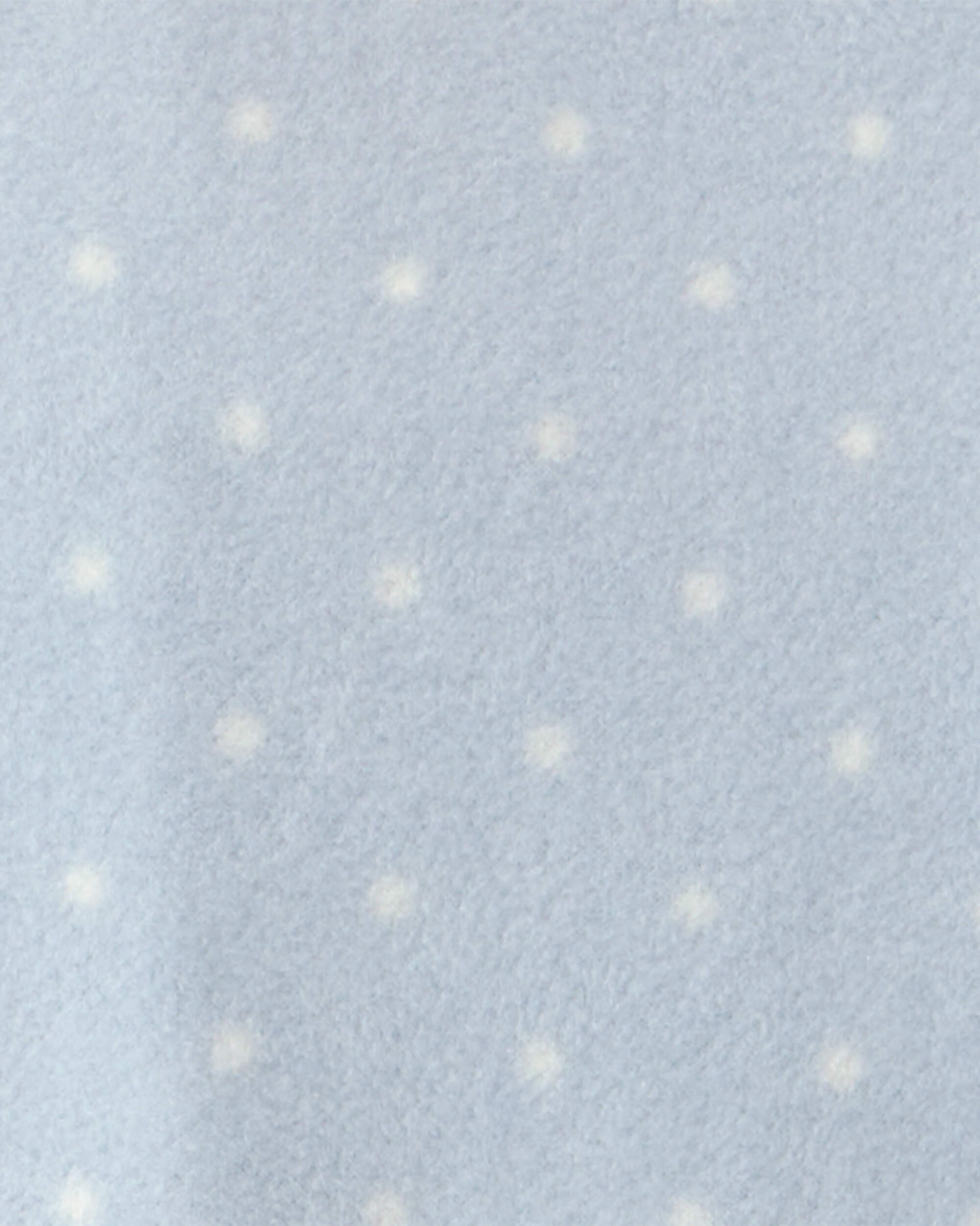 Baby Girl Unicorn Fleece 2-Way Zip Sleepers - Blue